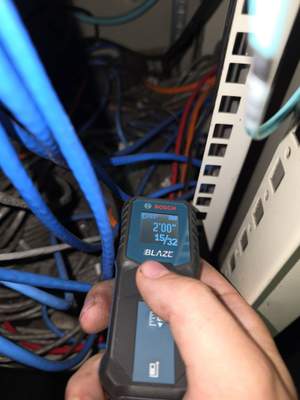 Structured cabling installation by CimaSolutions