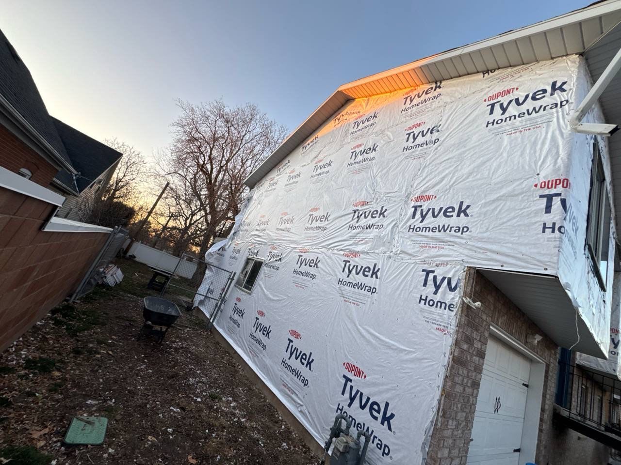 Kaysville | Master Stucco Conversion | Mixed Vinyl Profiles in Crisp White by Ideal Siding Utah