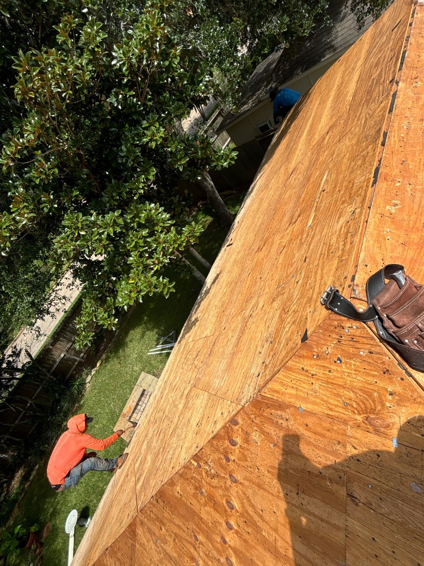Residential Roofing Installation using Owen's Corning Duration (Lifetime) Shingles by Roof Repair Company