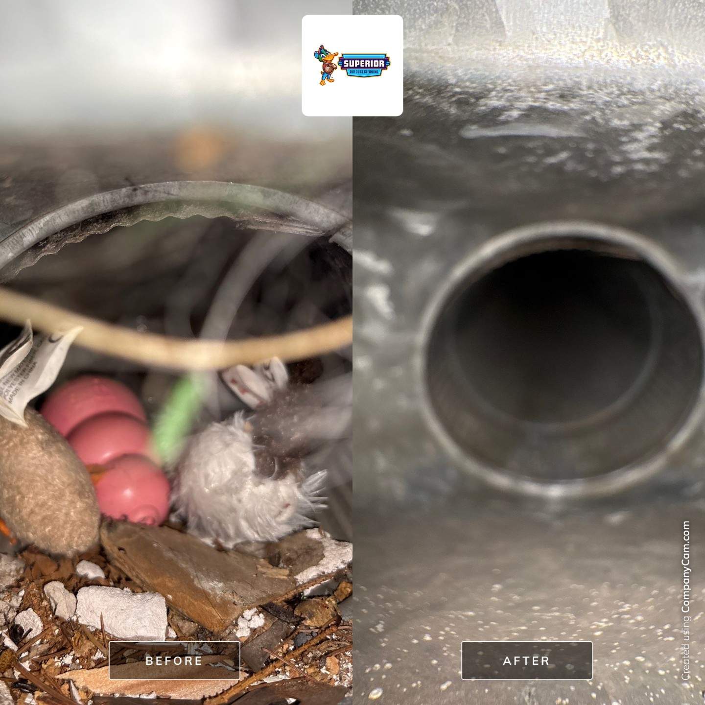 Air duct cleaning in Brighton twp, Beaver PA by Superior Air Duct Cleaning