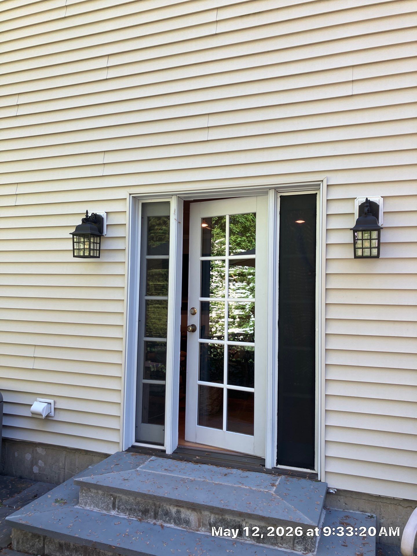 Beautiful Infinity by Marvin Patio Door Installation by DiGiorgi Roofing and Siding Inc