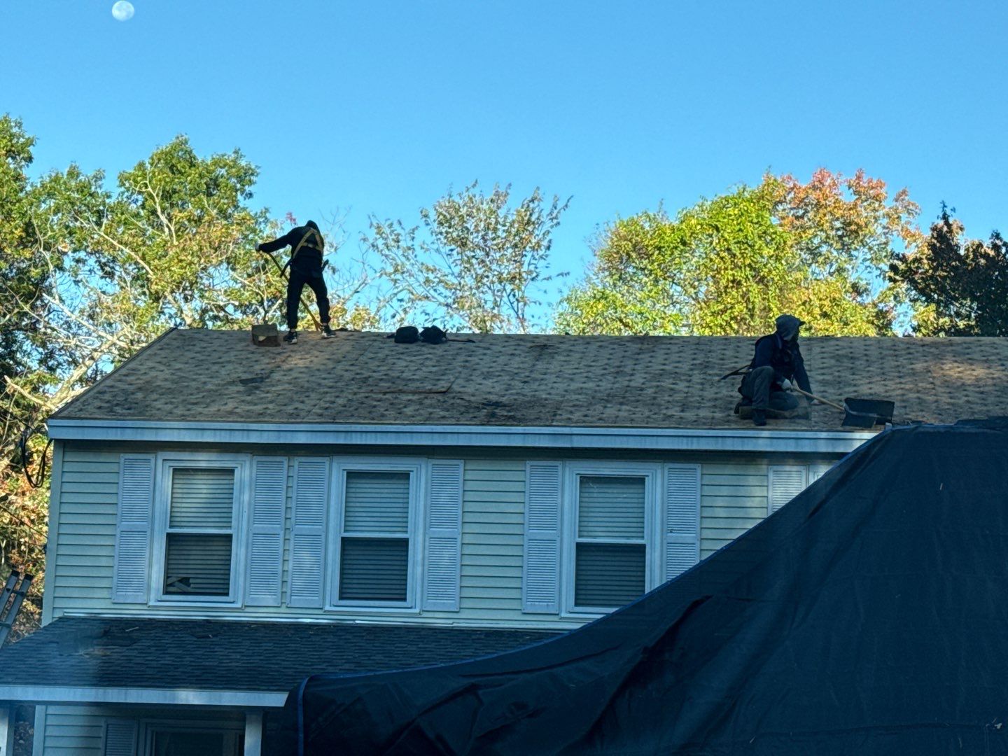 Full Roof Replacement with New Plywood Decking & Gutter Installation by Sensible Home Solutions
