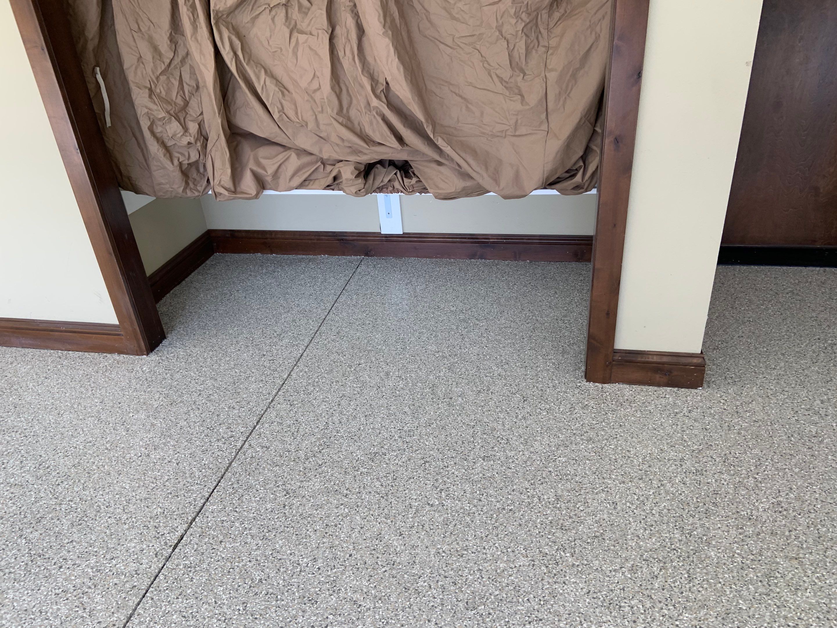 Garage Transformation using Mt Everest by Croc Coatings, LLC