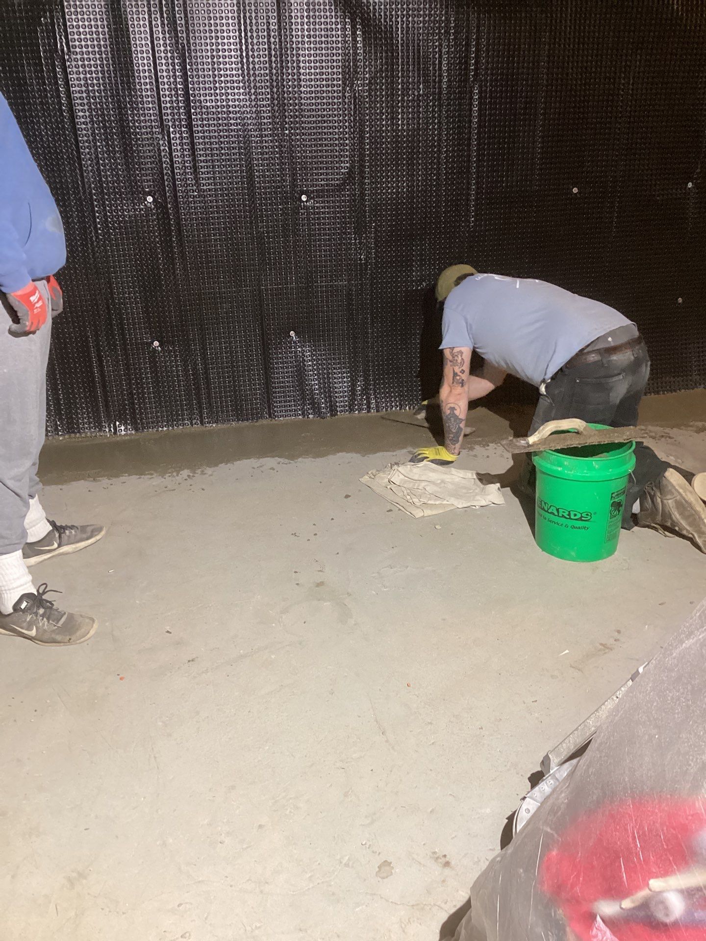 Interior Basement Waterproofing in NE MPLS by Waterproofing Northeast