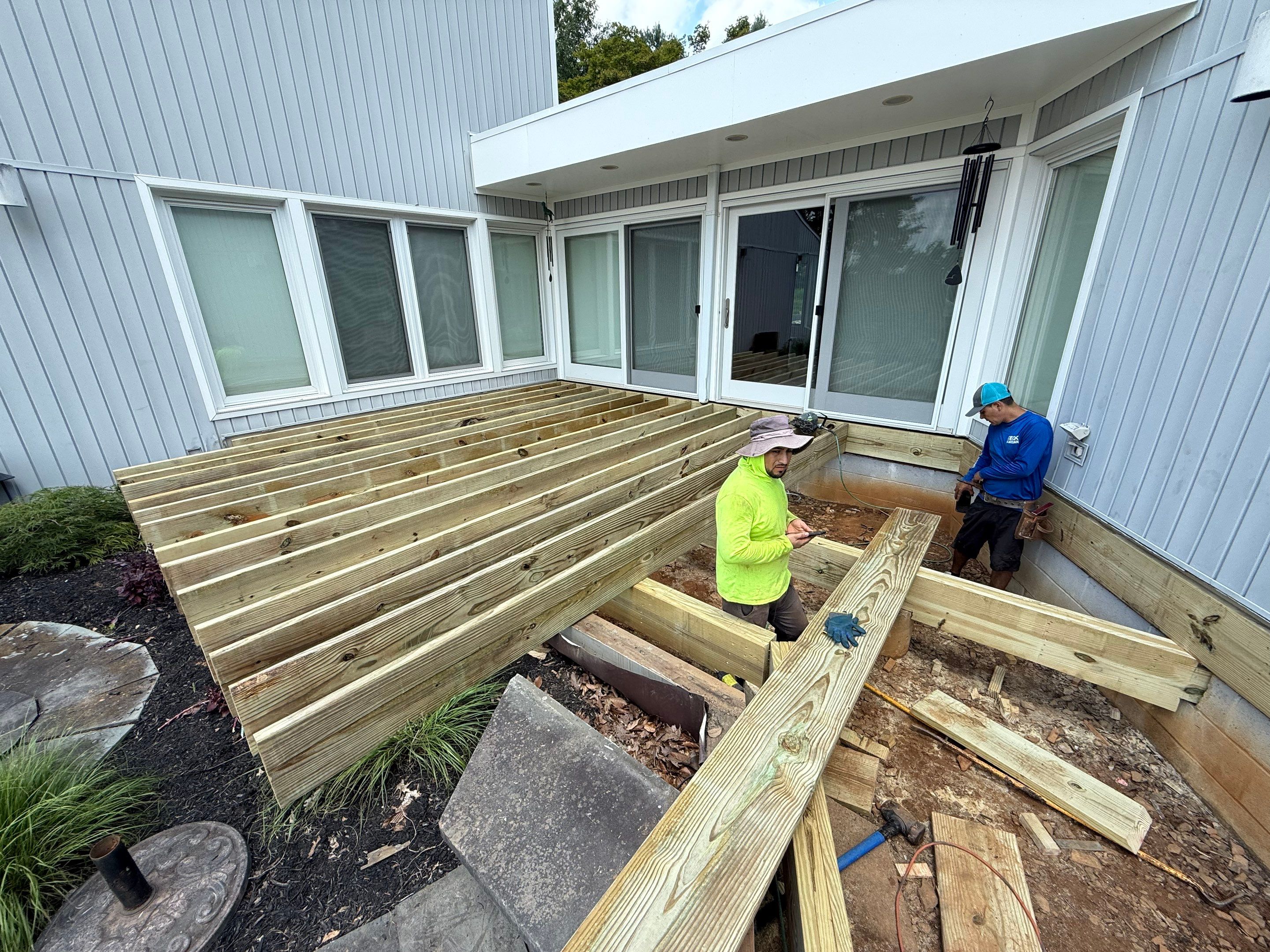 Project in Harding Township by deck guardian