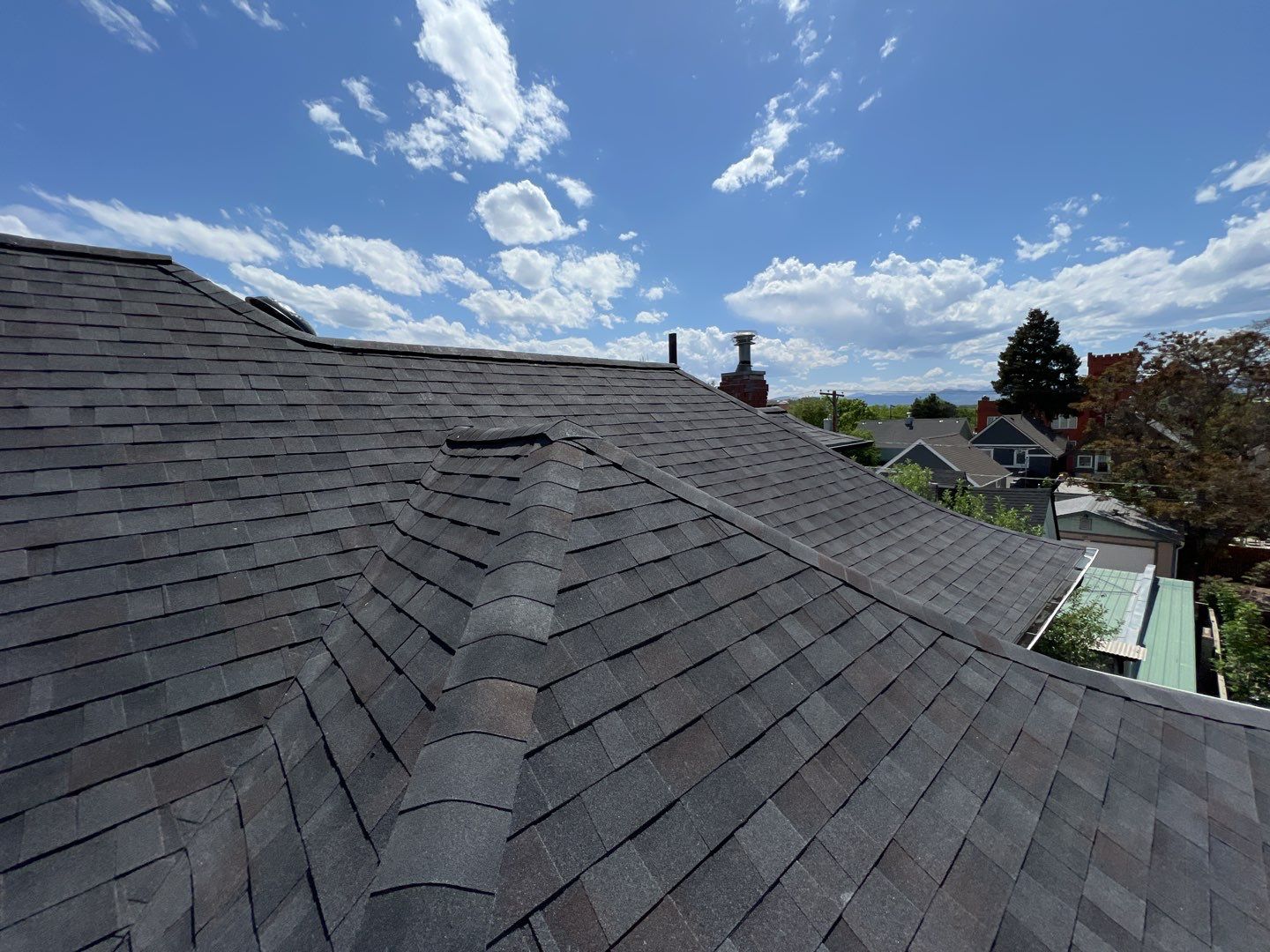 Residential Roofing Installation using Malarkey Legacy IR - Black Oak by A to Z Roofing