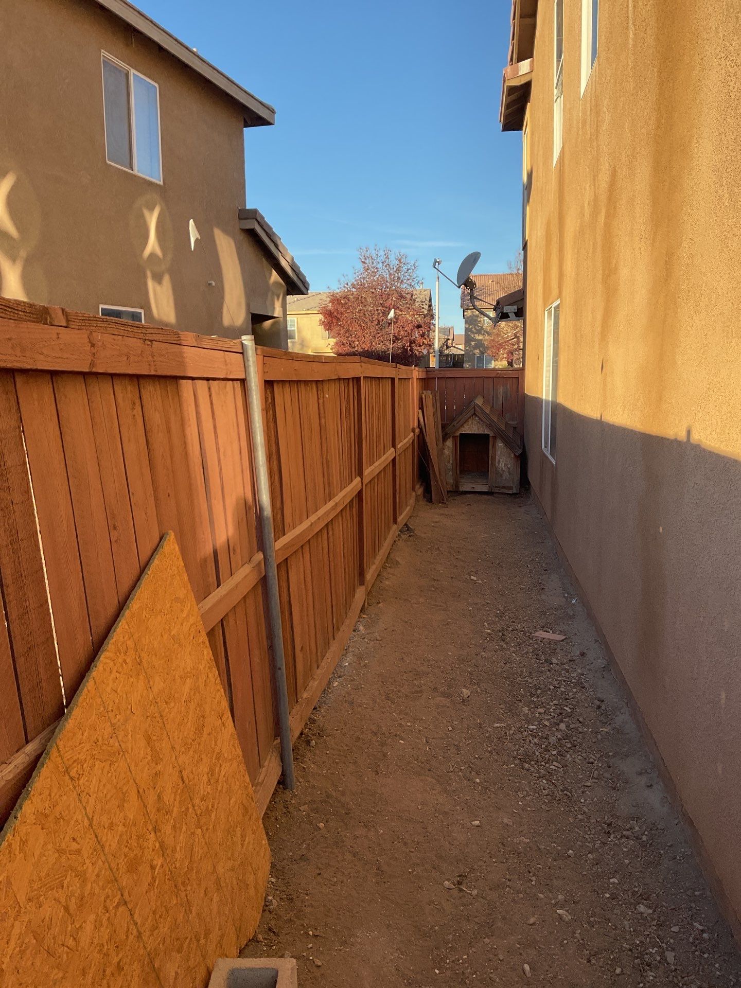 Fence installation using wood by Fence Guys Inc.