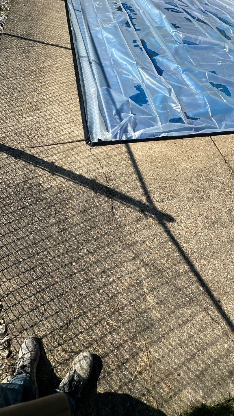 Pool Deck + Steps + Porch Project in JEANNETTE by Floors in a Day, Inc