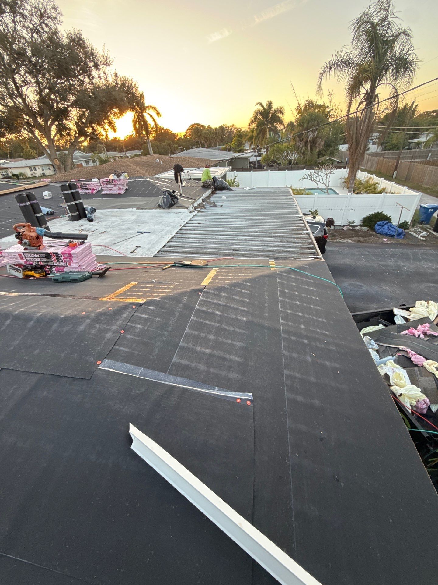 Project in St. Petersburg 33710 by Mitchell Roofing Company LLC