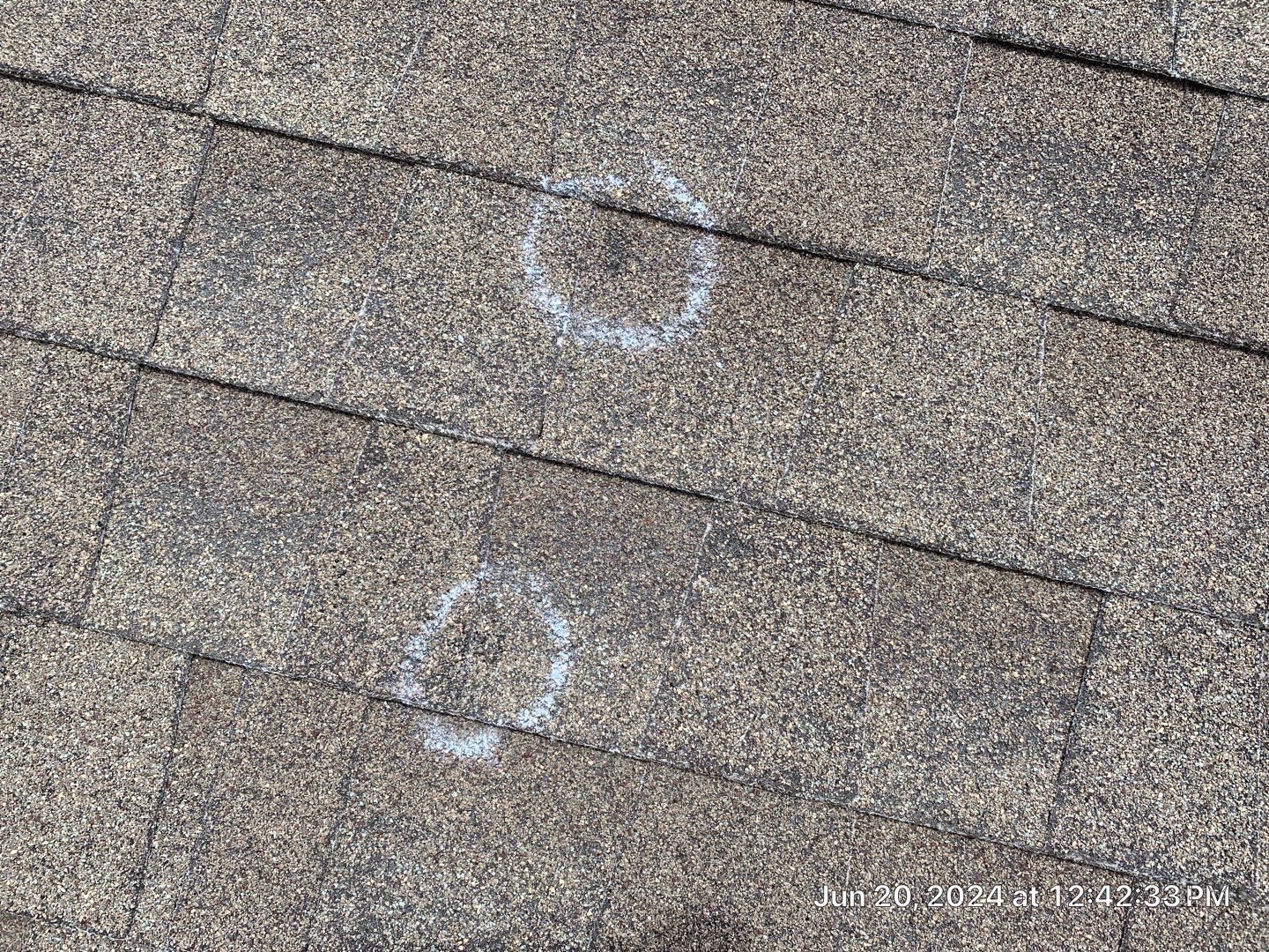 Hail Roof inspection in Jenks by Decor Roofing & Restoration