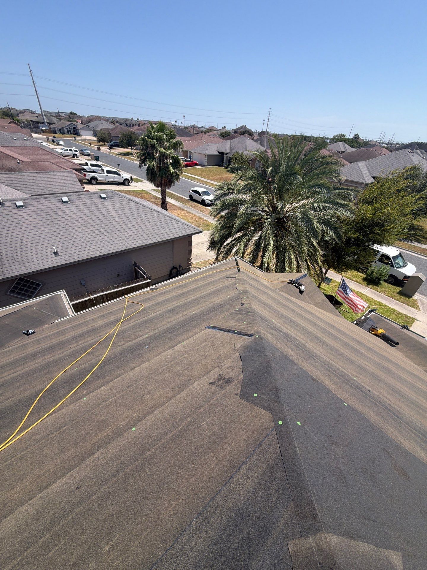 New Roof with better Ventilation  by Bayfront Roofing and Construction