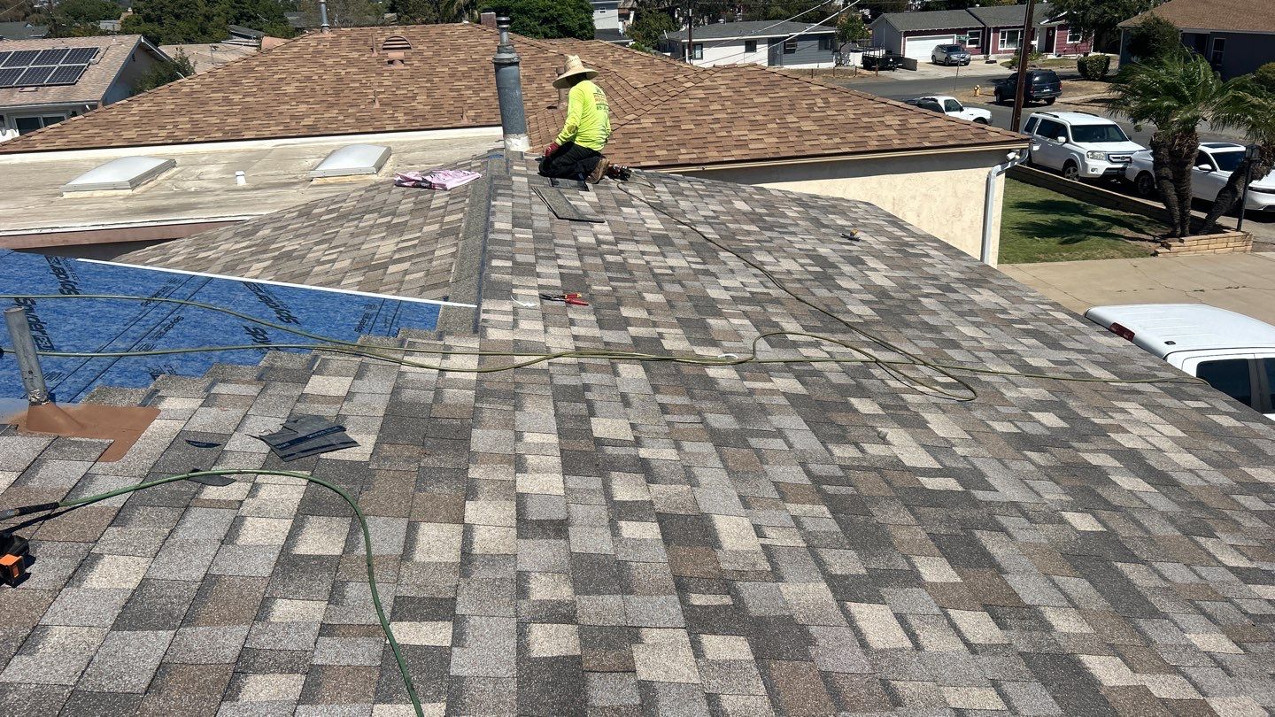 Partial Roof Replacement in Lemon Grove by Reliable Roofing San Diego Inc.