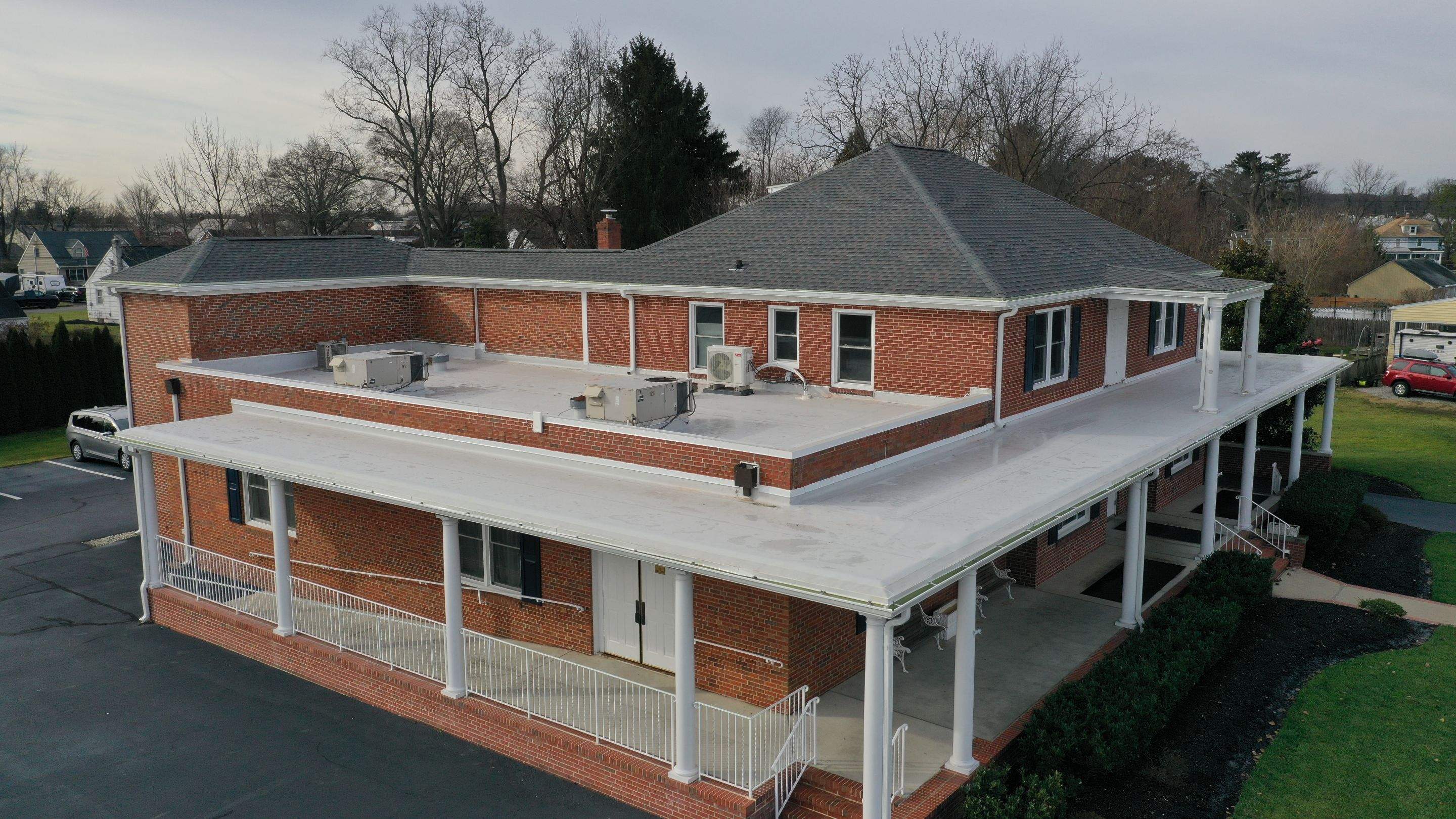 Commercial Roofing Installation using GAF Timberline / GAF TPO by All Site Roofing