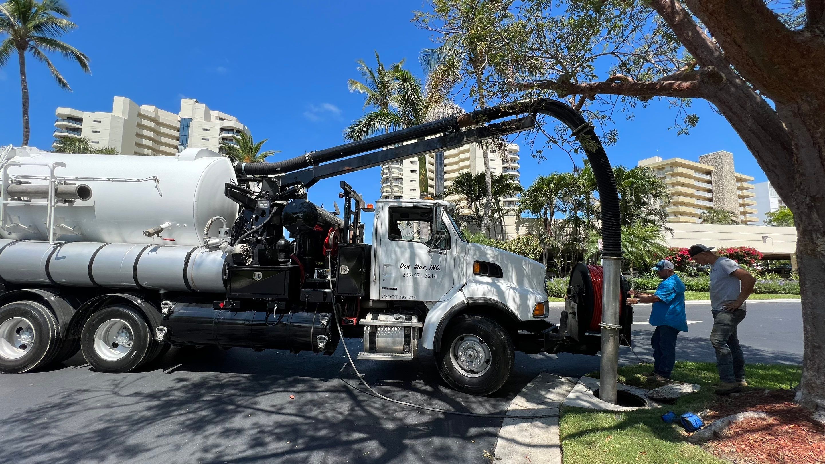 Condo Storm Water System Cleaning and Maintenance by Don Mar, Inc. Storm Water Solutions
