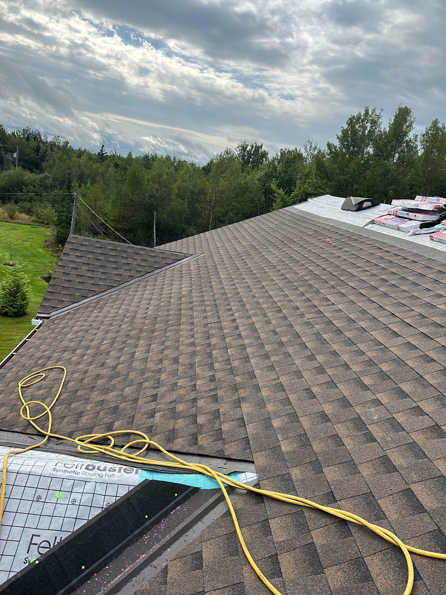 Residential Roofing Installation using Asphalt GAF HDZ by Artisan Roofing & Home Improvements Inc.