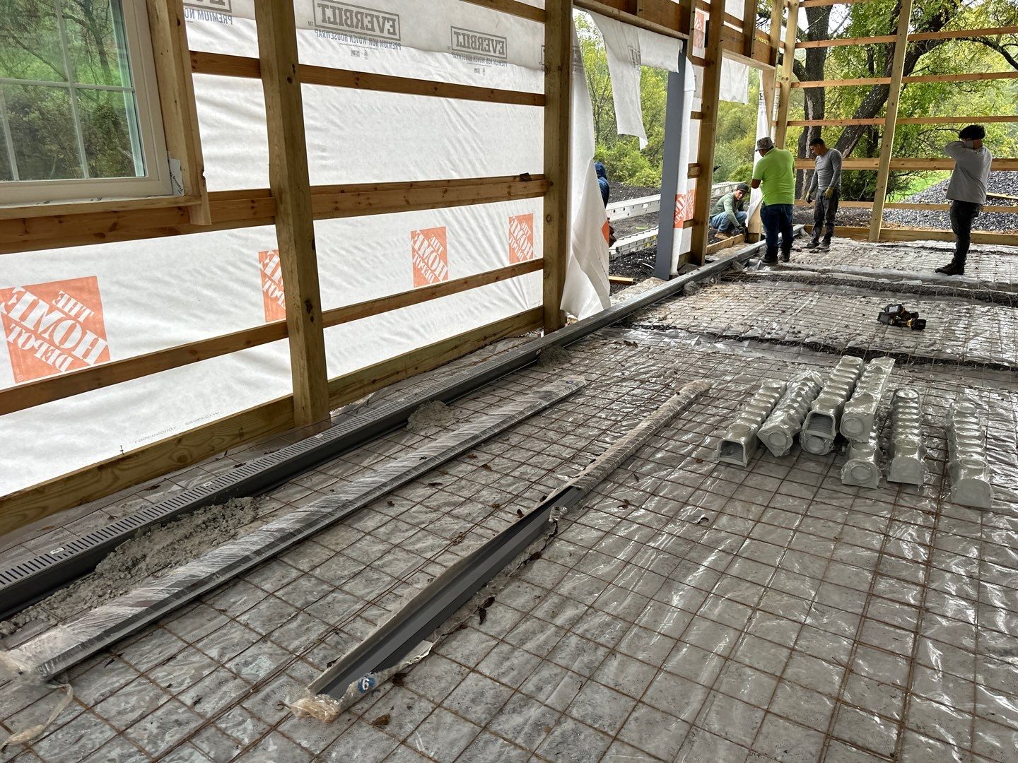 Large Garage Build by Bec Construction Llc