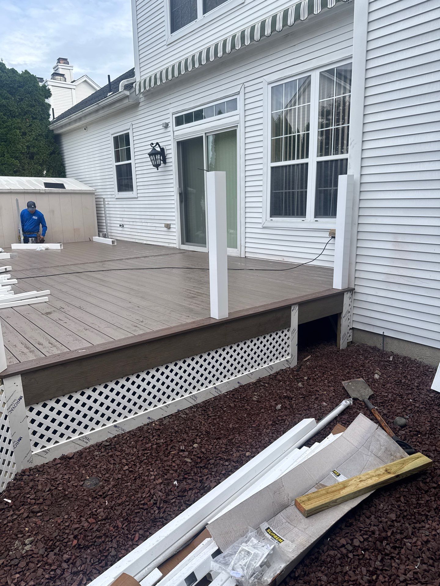 Deck Resurfacing in Marlboro Township, New Jersey by deck guardian