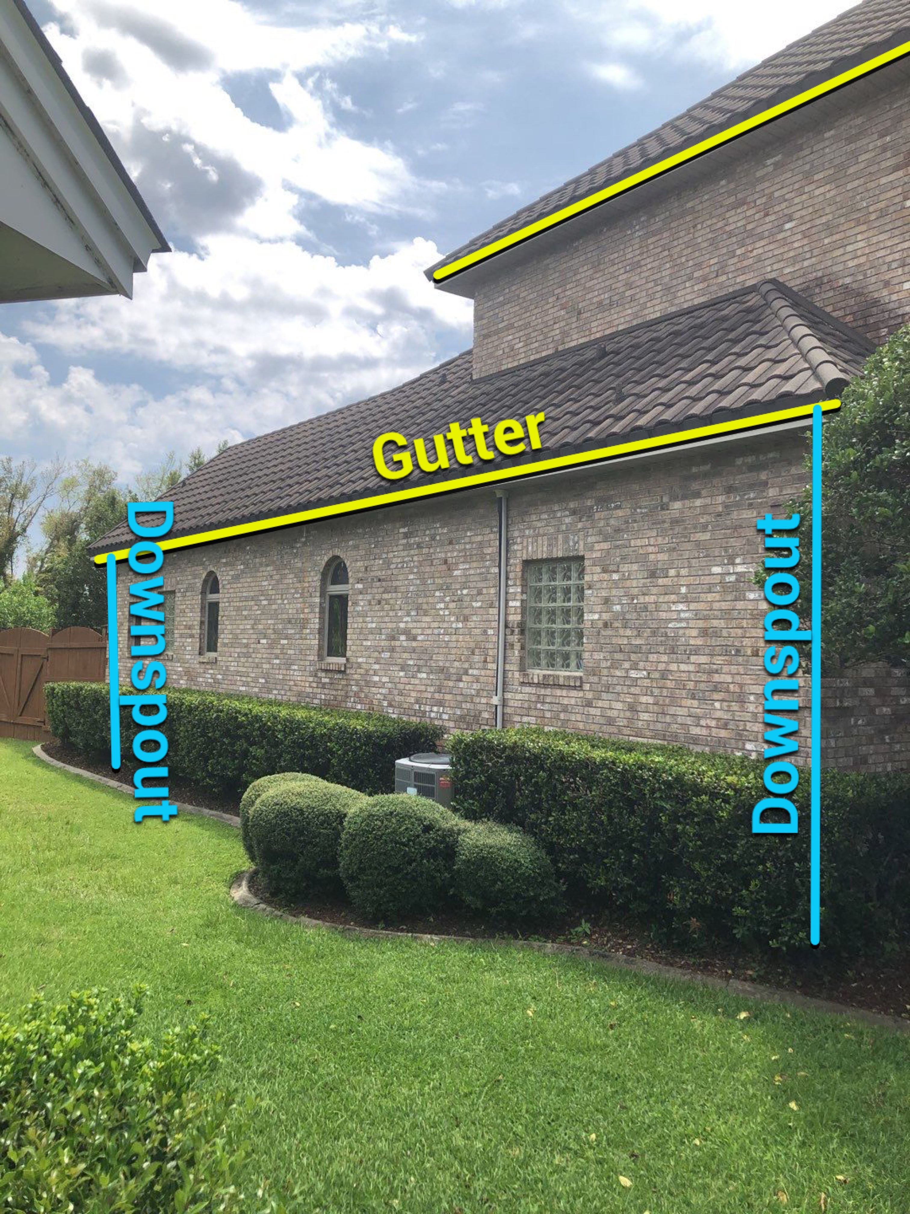 Seamless Gutter Installation with Wicker Color K-Style Gutters and LeafBlaster Pro Mesh Gutter Guards by Gutter Professors