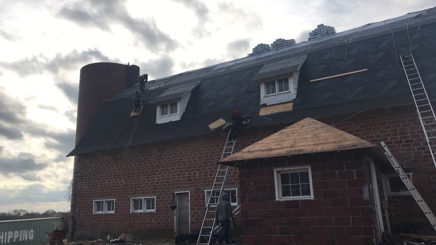 Roof Replacement with upgraded needed exhaust ventilation using Malarkey Vista Class III Impact Resistant Shingles in Black Oak color by Gorilla Exteriors Contracting, LLC