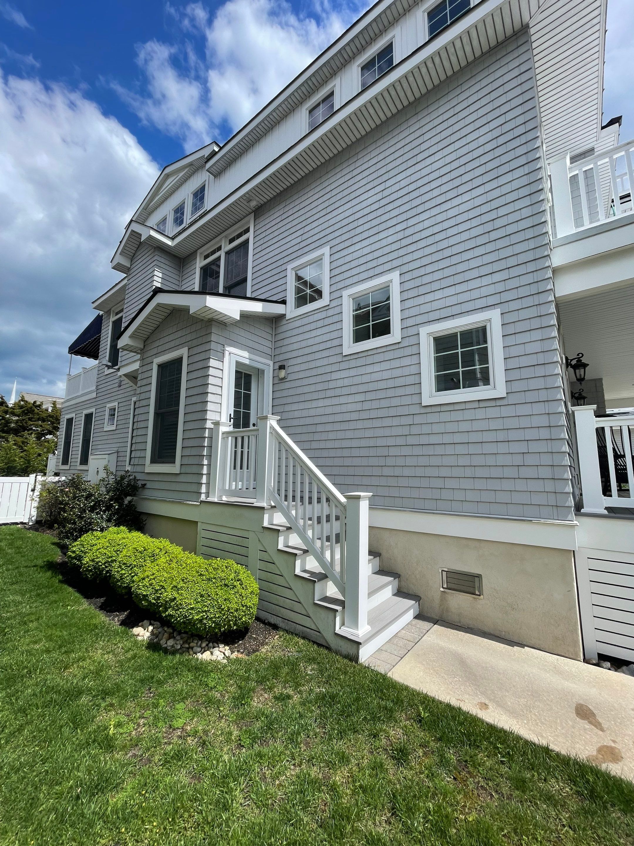 Pool Patio, Deck and railings, House Wash & concrete by SJ Exterior