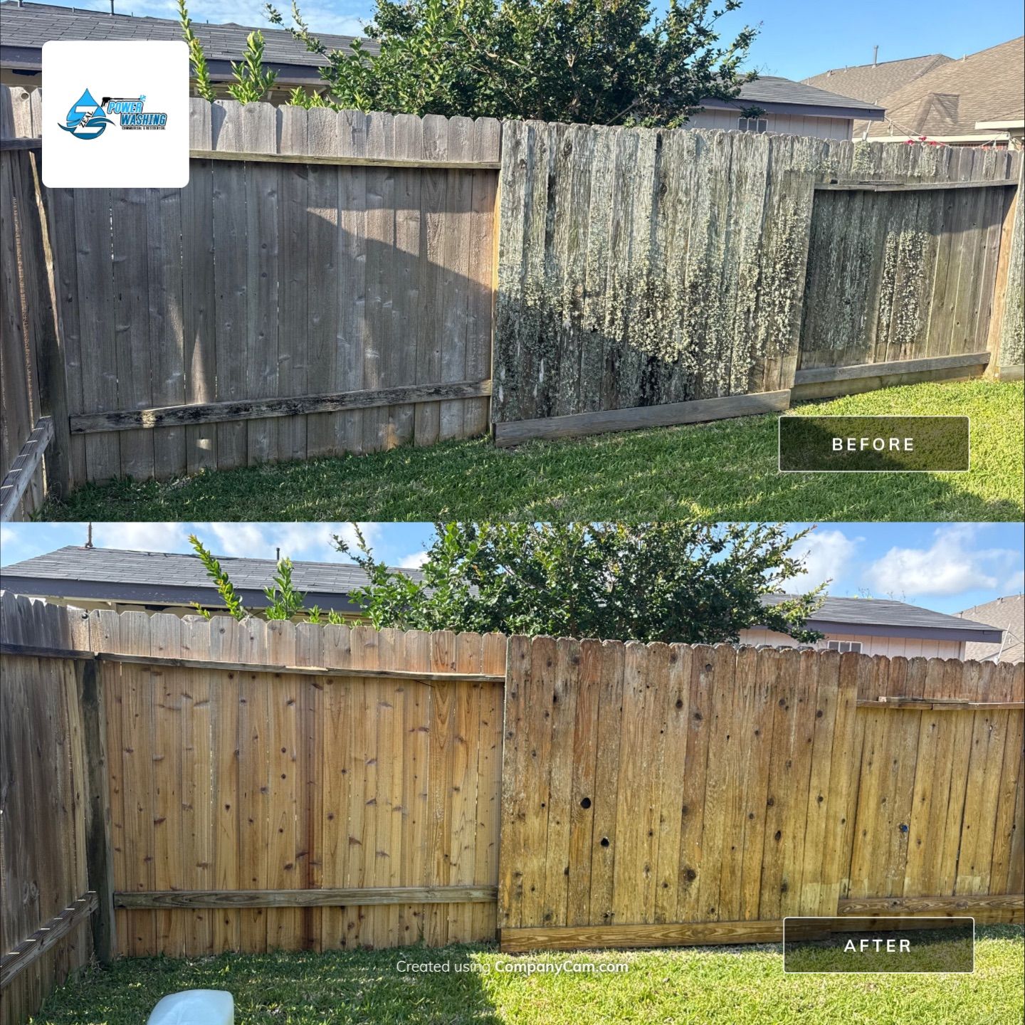 Wood Fence Cleaning and Surface Restoration in Richmond by Zeal Power Washing
