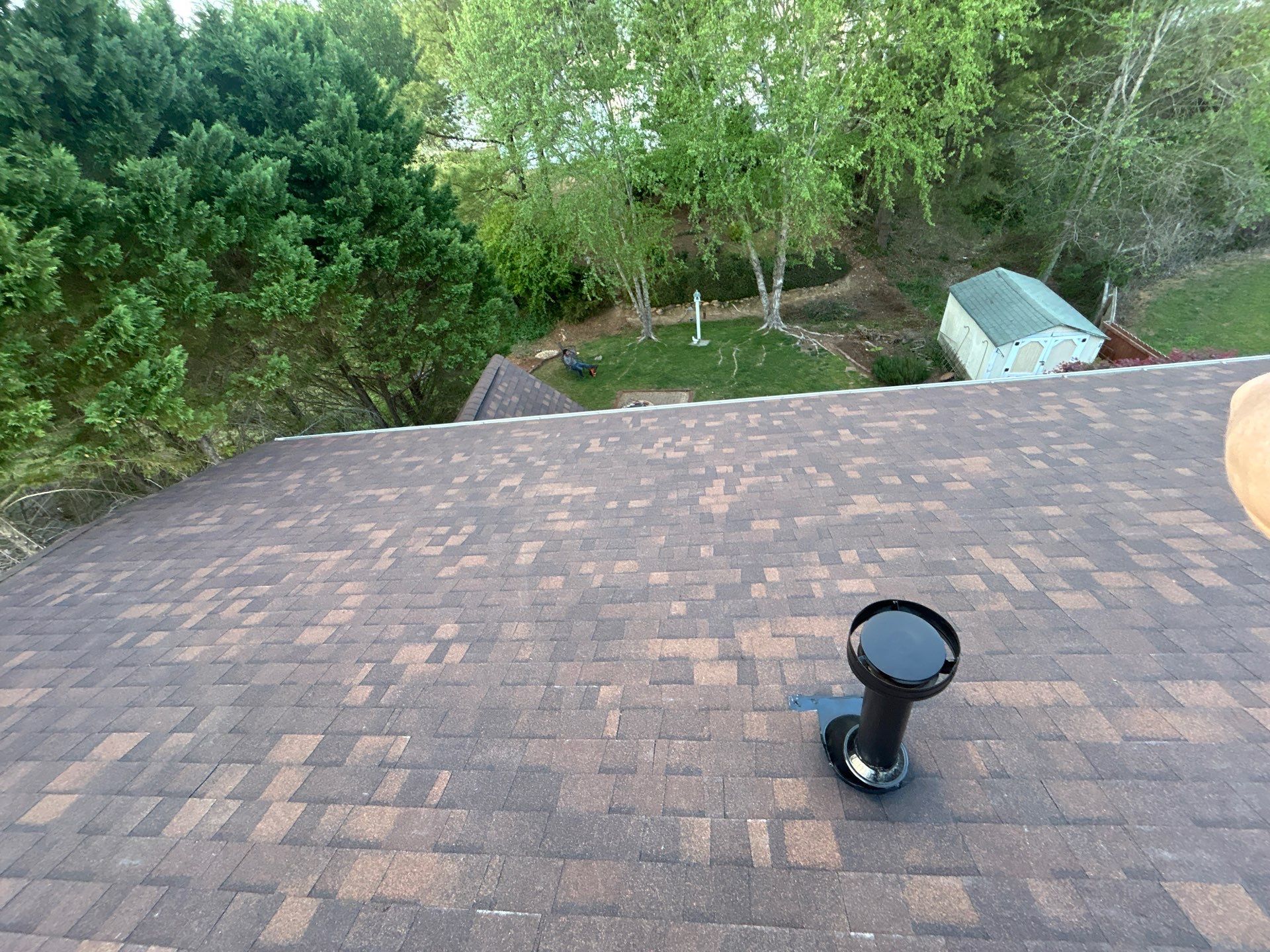 Full Architectural Shingle Roof Replacement with Owens Corning shingles in Monroe, NC by Merritt Roofing LLC