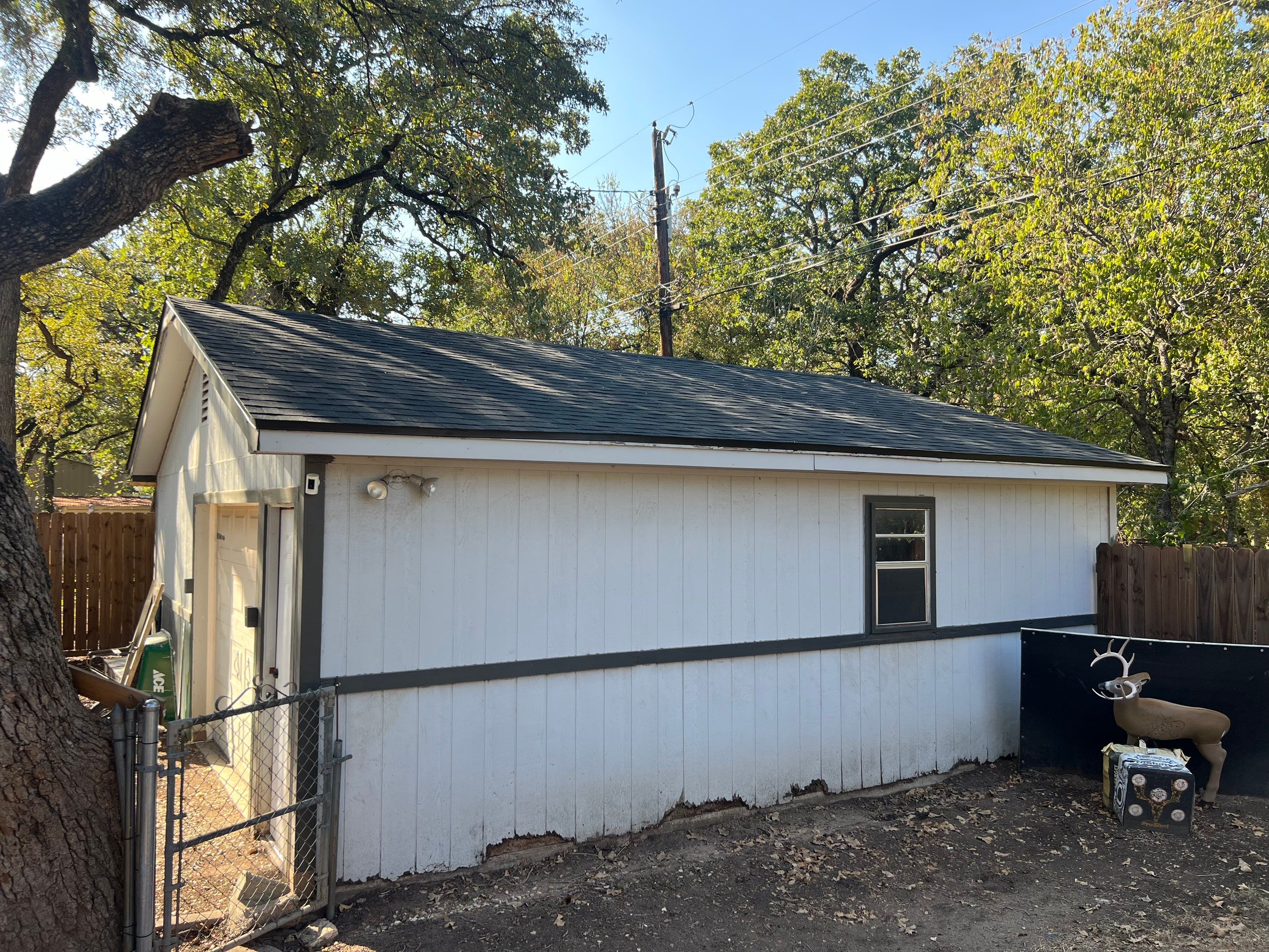 Residential Roofing Installation using IKO Cambridge 30yr Architectural Shingles. Color: Dual Black by WR Roofing Solutions
