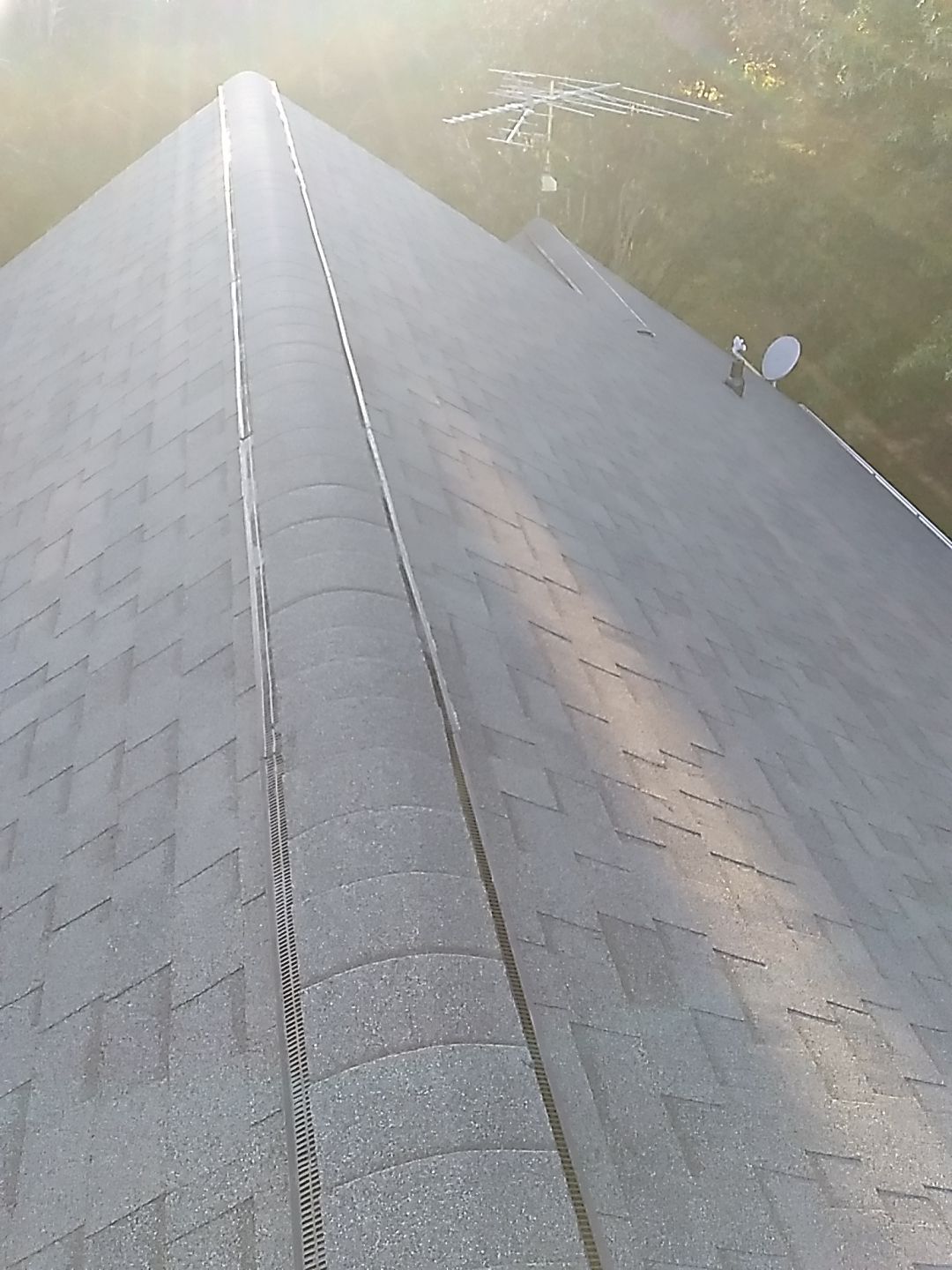 Residential Roofing Installation using Owens Corning Oakridge- Williamsburg Gray by Indigo State Roofing