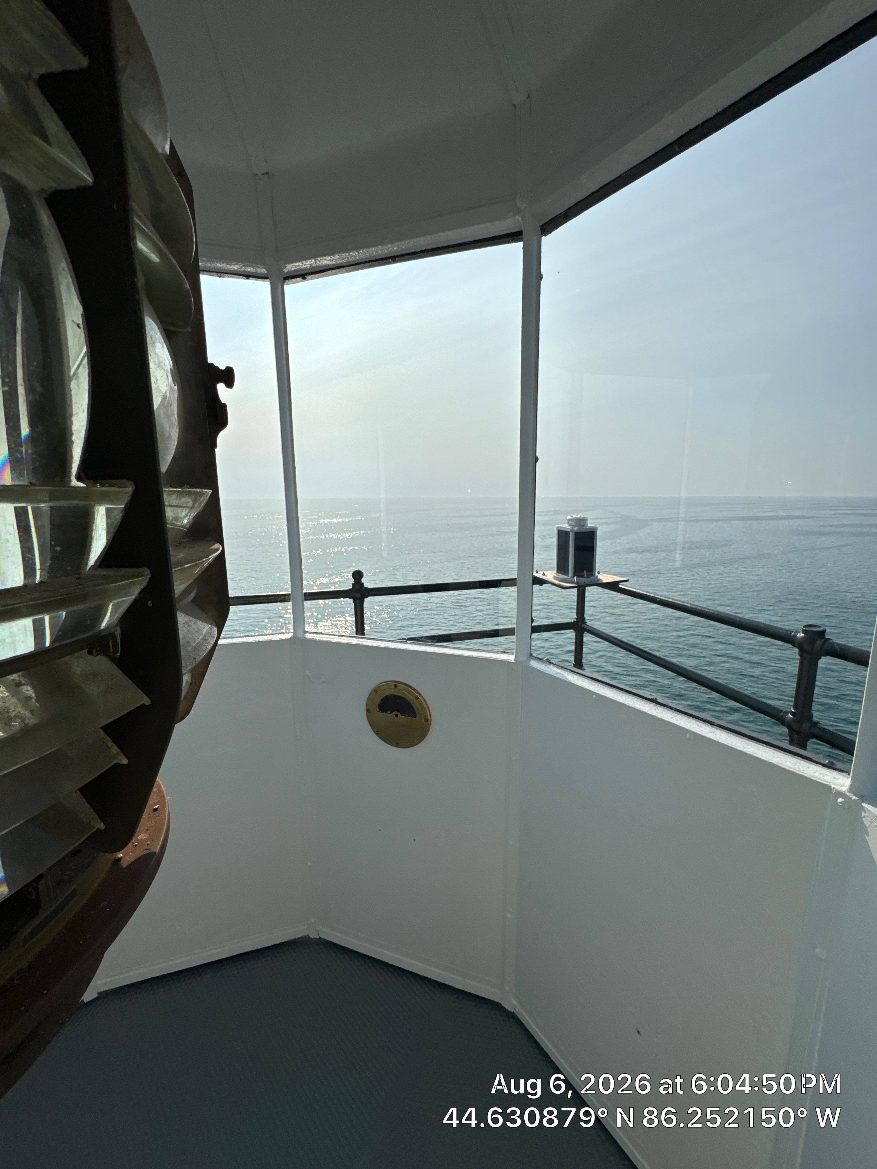 Historical Restoration and Coating of Frankfort North Breakwater Lighthouse by Finkle Preservation & Construction 