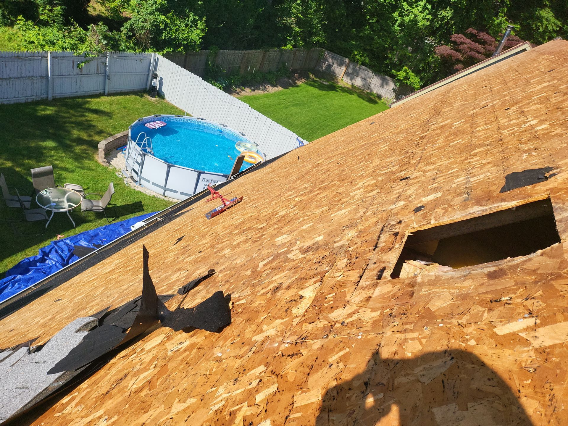 Residential Roofing Installation using Owens Corning TruDefinition Duration - Estate Gray by A Plus Exterior