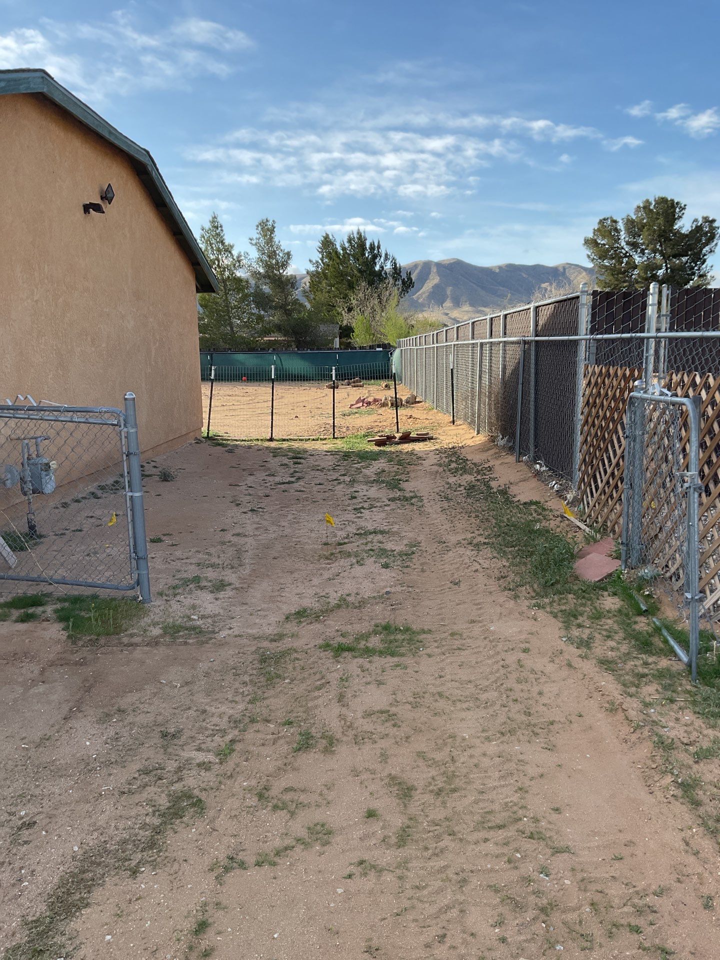 Fence Installation using Ranch Style Vinyl by Fence Guys Inc.