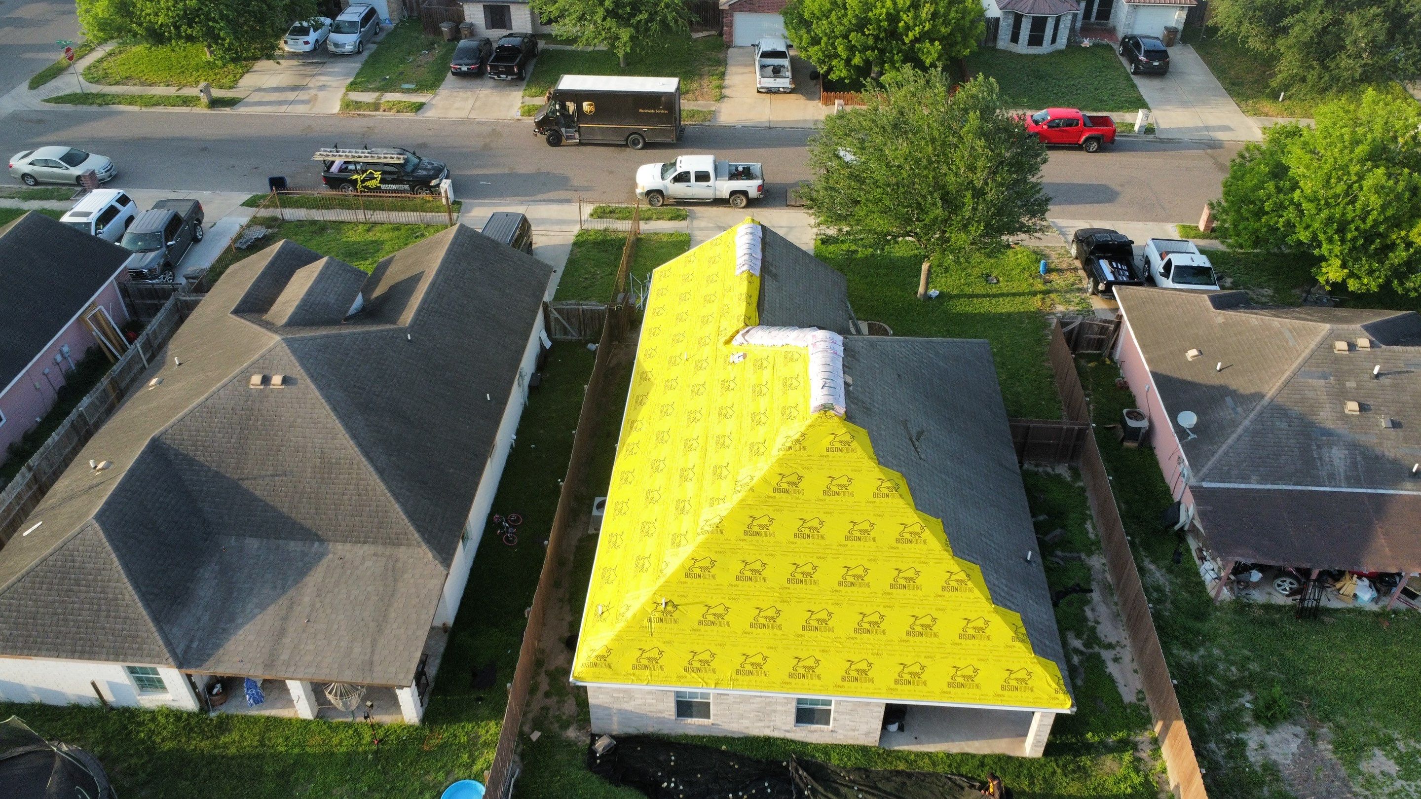 Shingle Roof Replacement Project  by Bison Roofing  