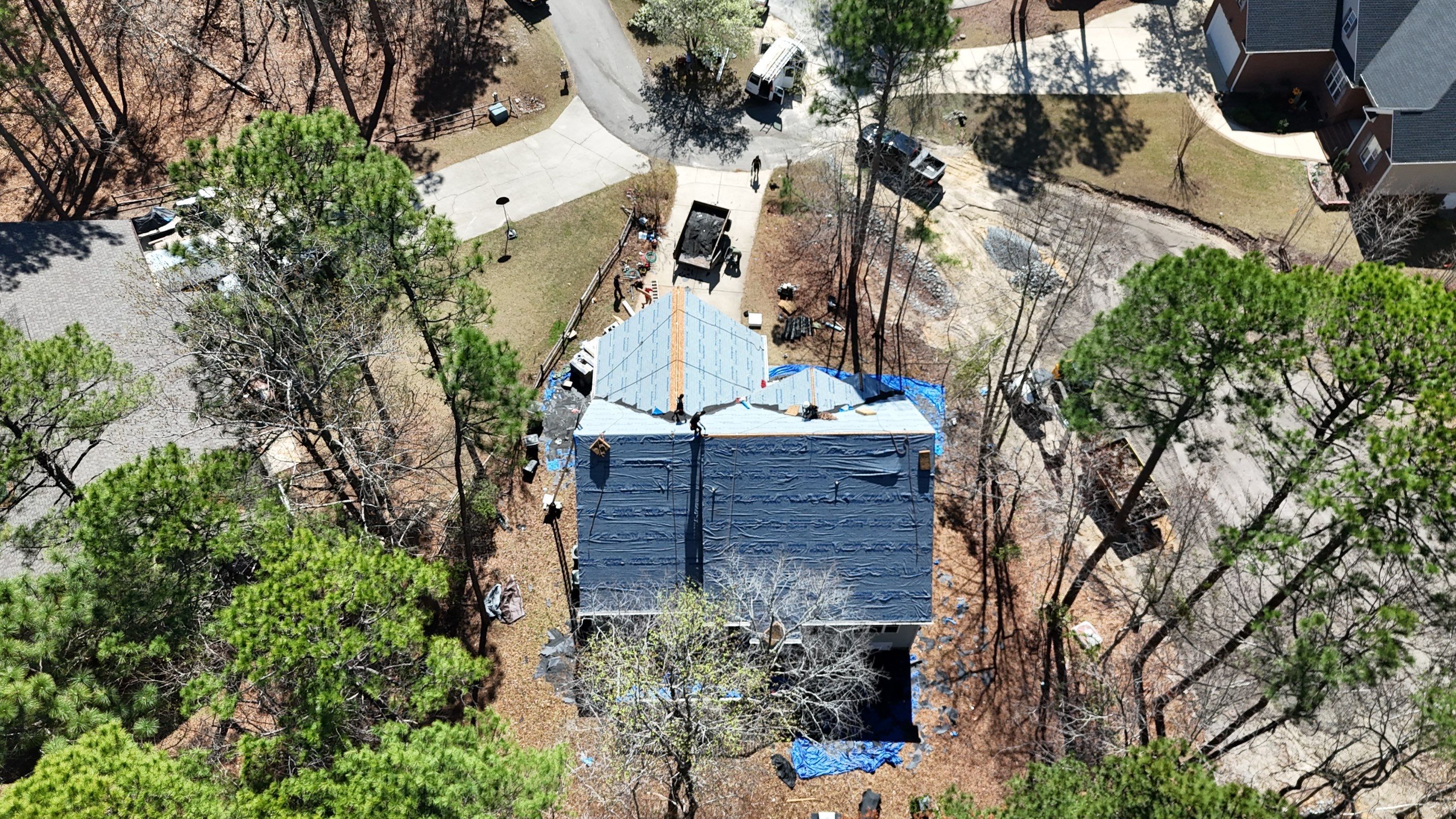 Asphalt Shingle Roof Replacement in Sanford, NC by Prepare The Way Roofing