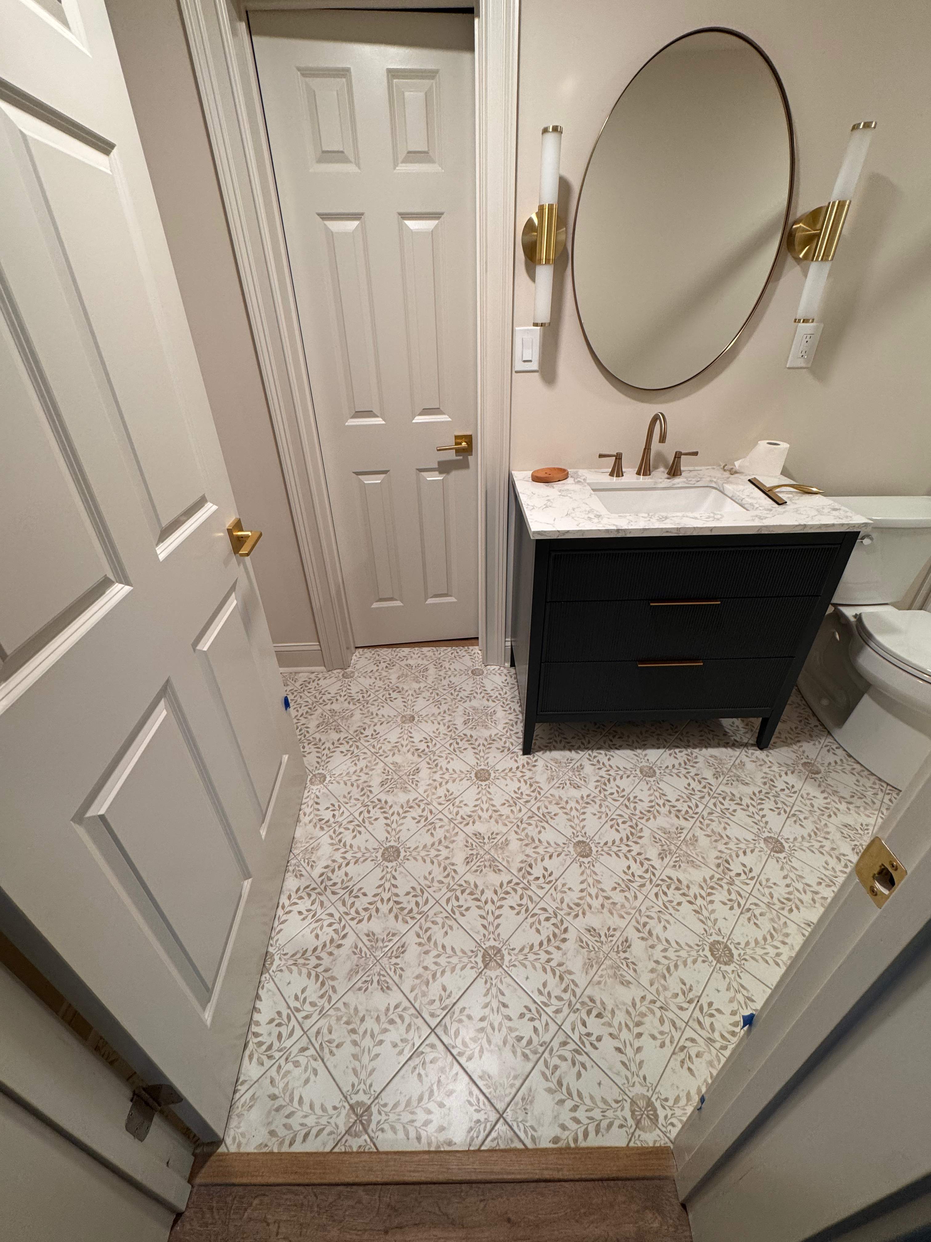 Basement Bathroom  by Prudencio