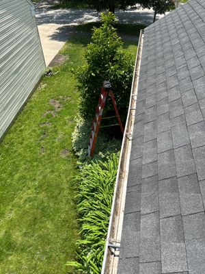 Turtle Shell gutter protection installation in Naperville, IL 60563, photograph 20