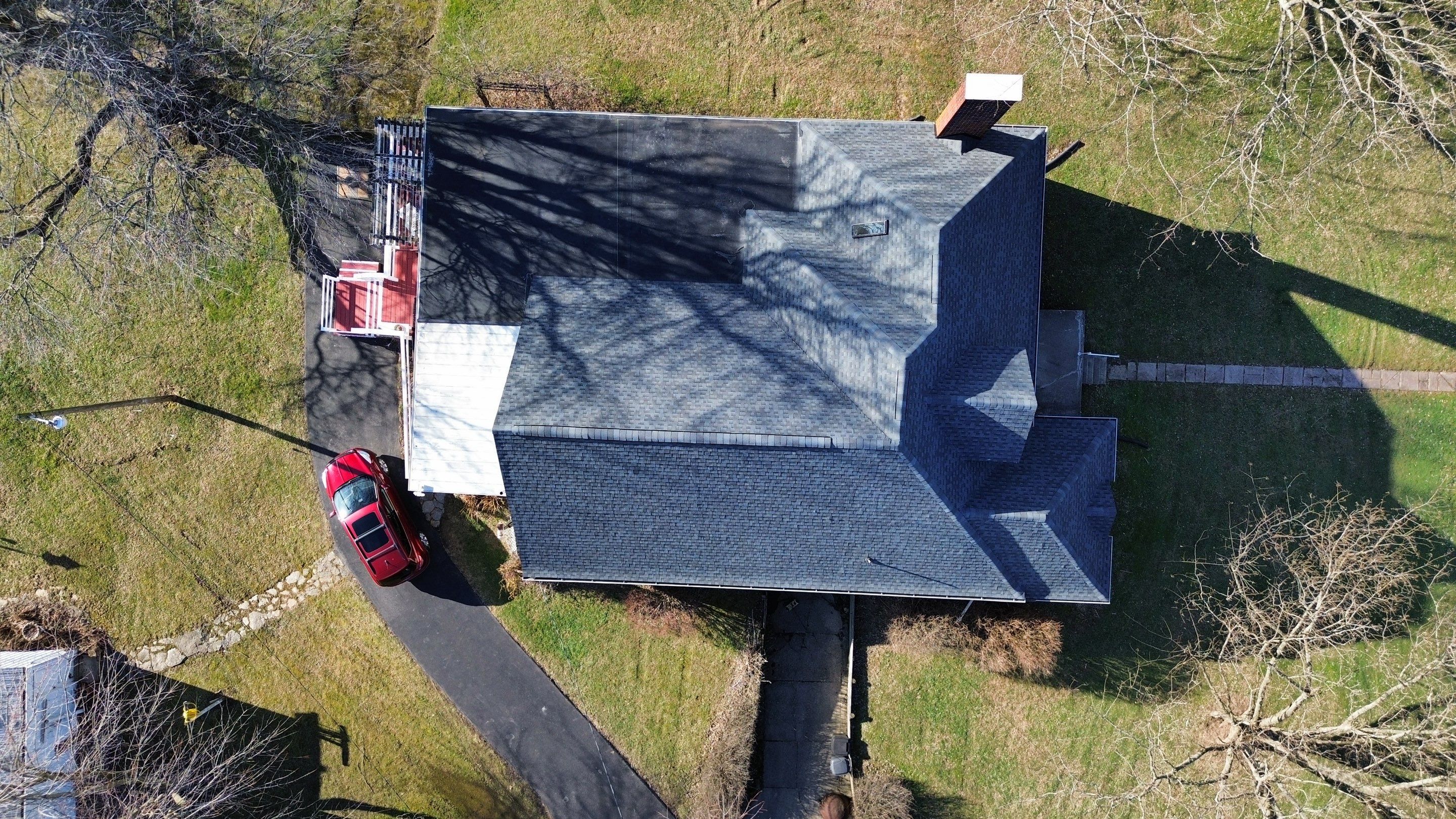 Residential Roofing Installation using Timberline HDZ Shingles - Pewter Gray by RoofX 