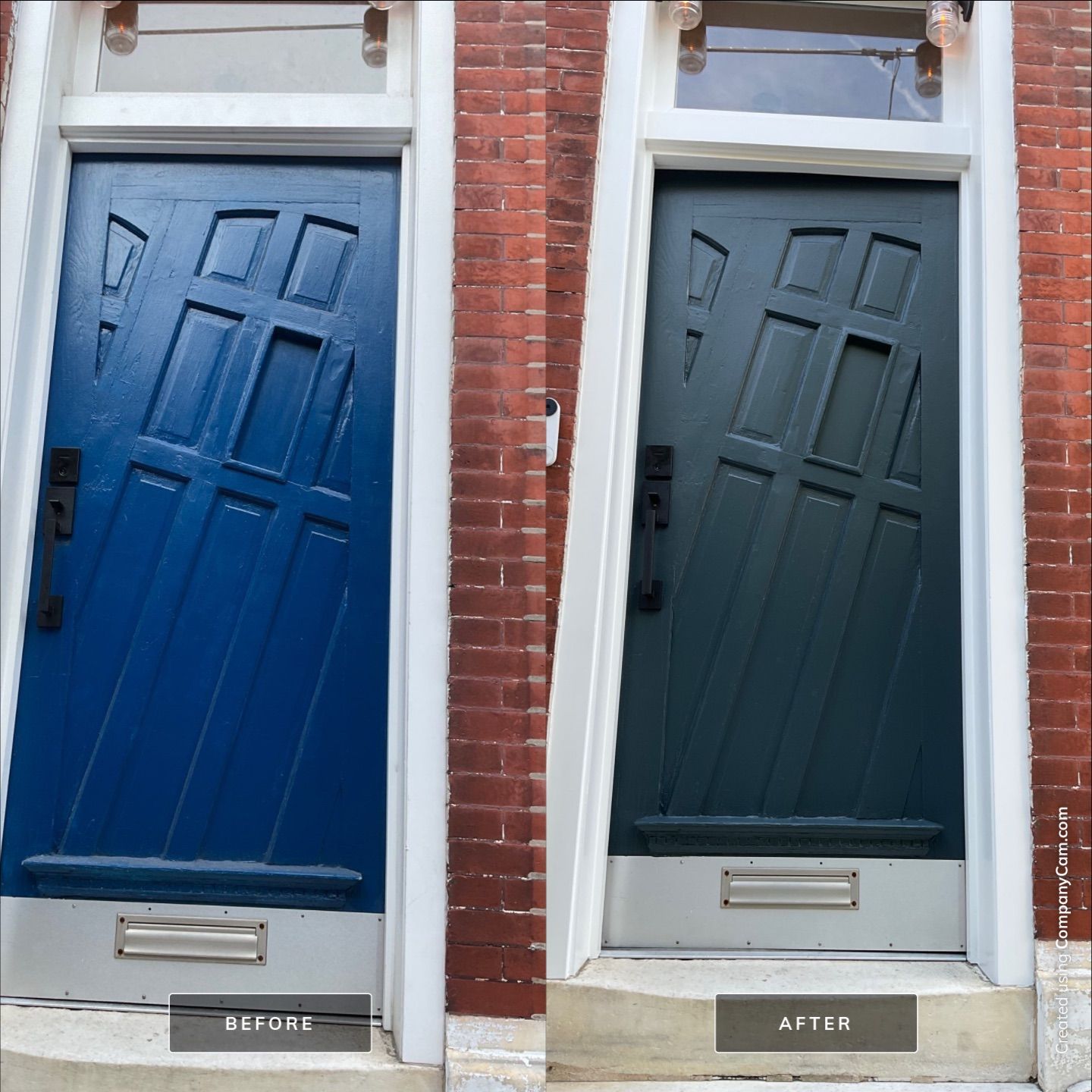 Living Room Transformation in South Philadelphia by Groovy Hues