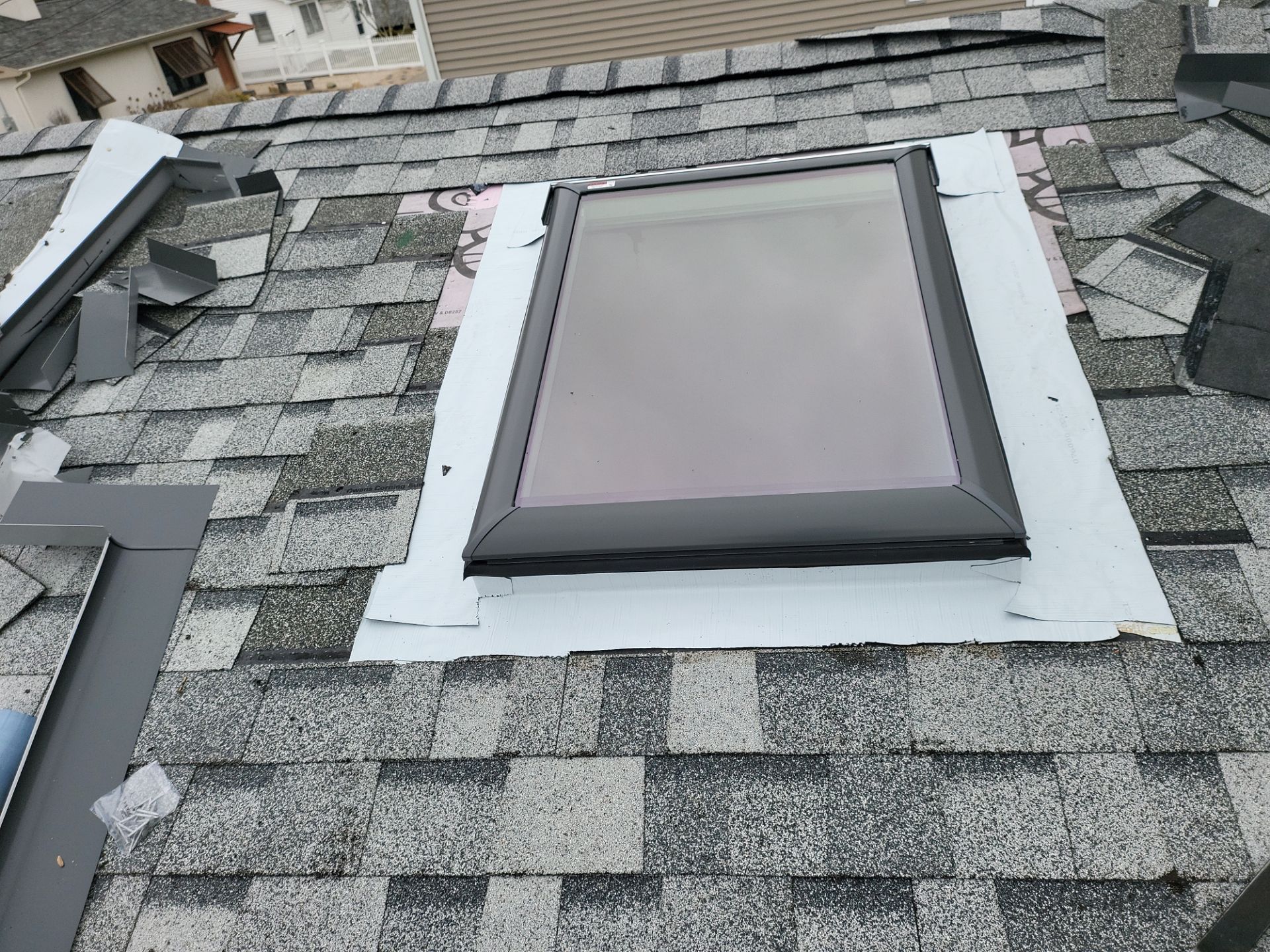Residential Roofing Installation using Owens Corning TruDefinition Duration Sierra Gray by A Plus Exterior