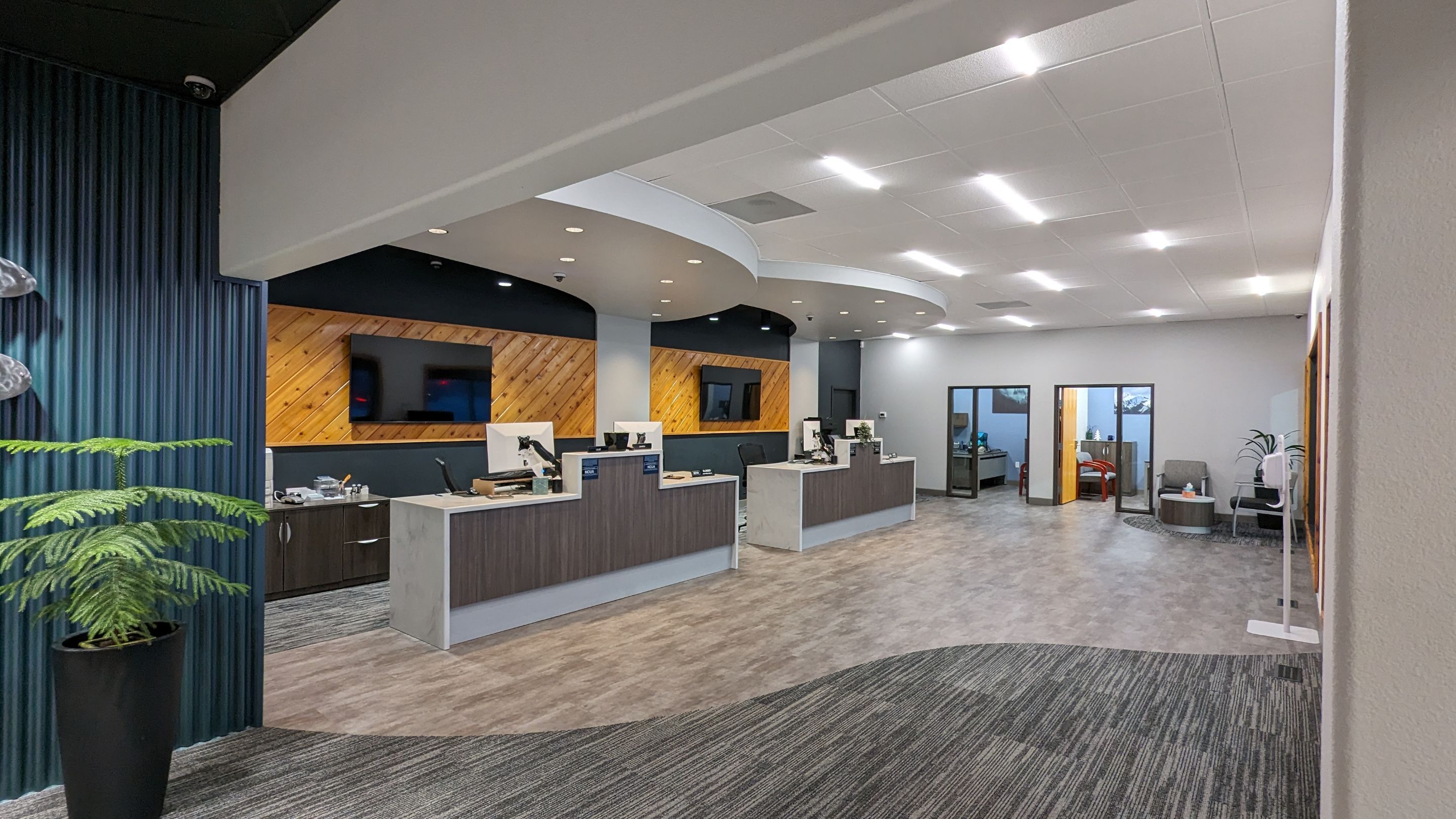 Commercial Interior Remodel Painting by Midnight Sun Painting