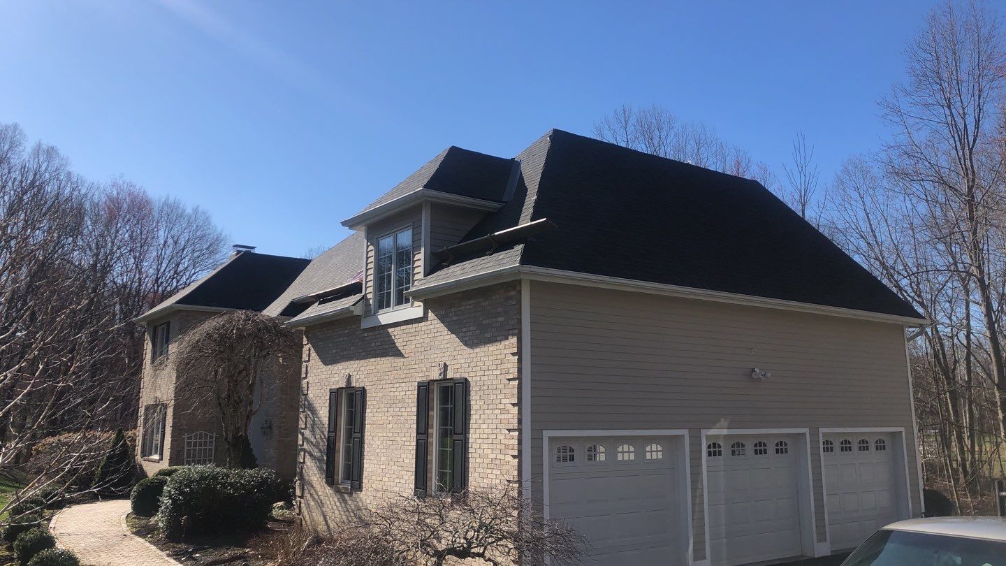 Residential Roofing Installation using Owens Corning TruDefinition Onyx Black by A Plus Exterior