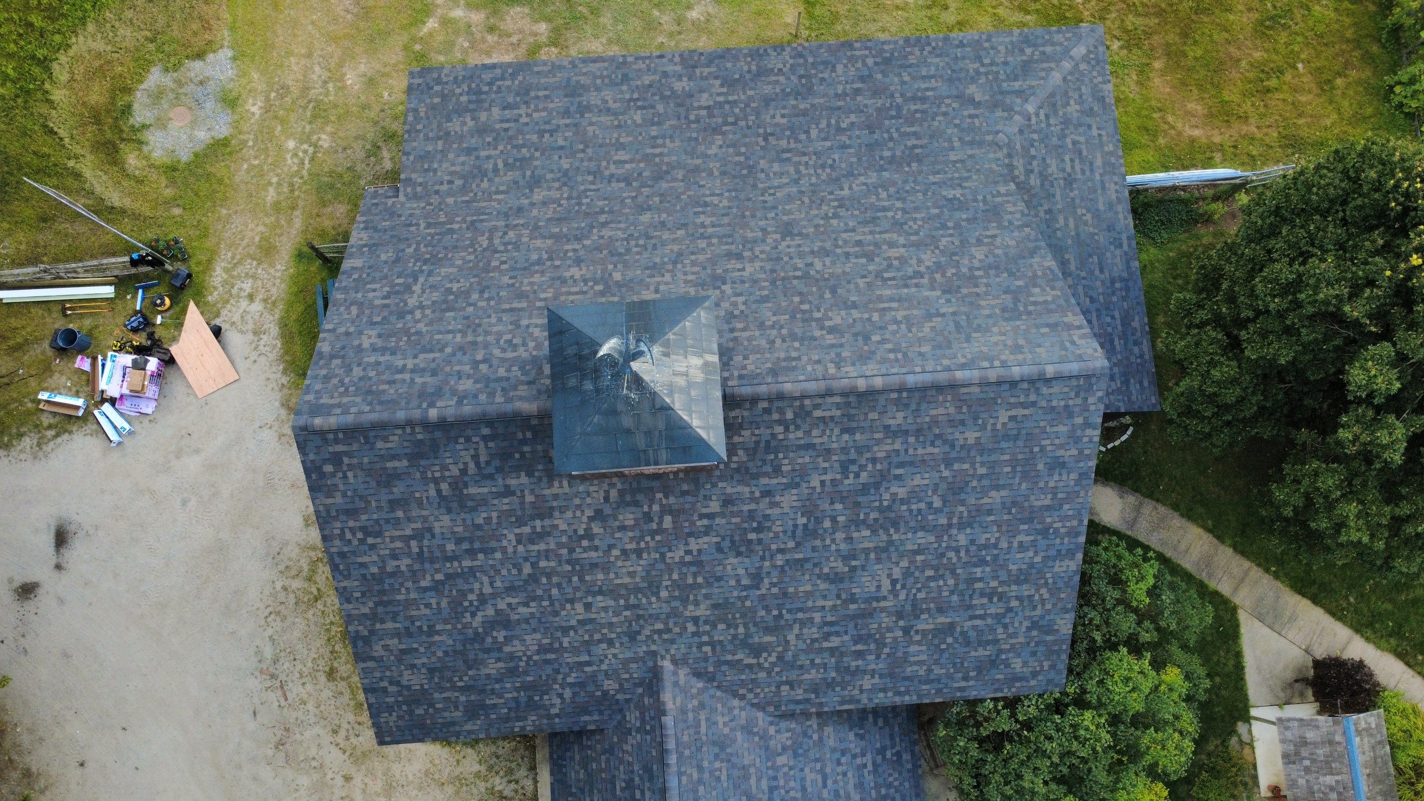 Garage & Barn Roof Replacement in Greenfield, NH | Owens Corning Shingles by Adam Vaillancourt Roofing LLC