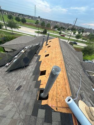 Hail Damage using Owen's Corning Duration (Lifetime) Shingles