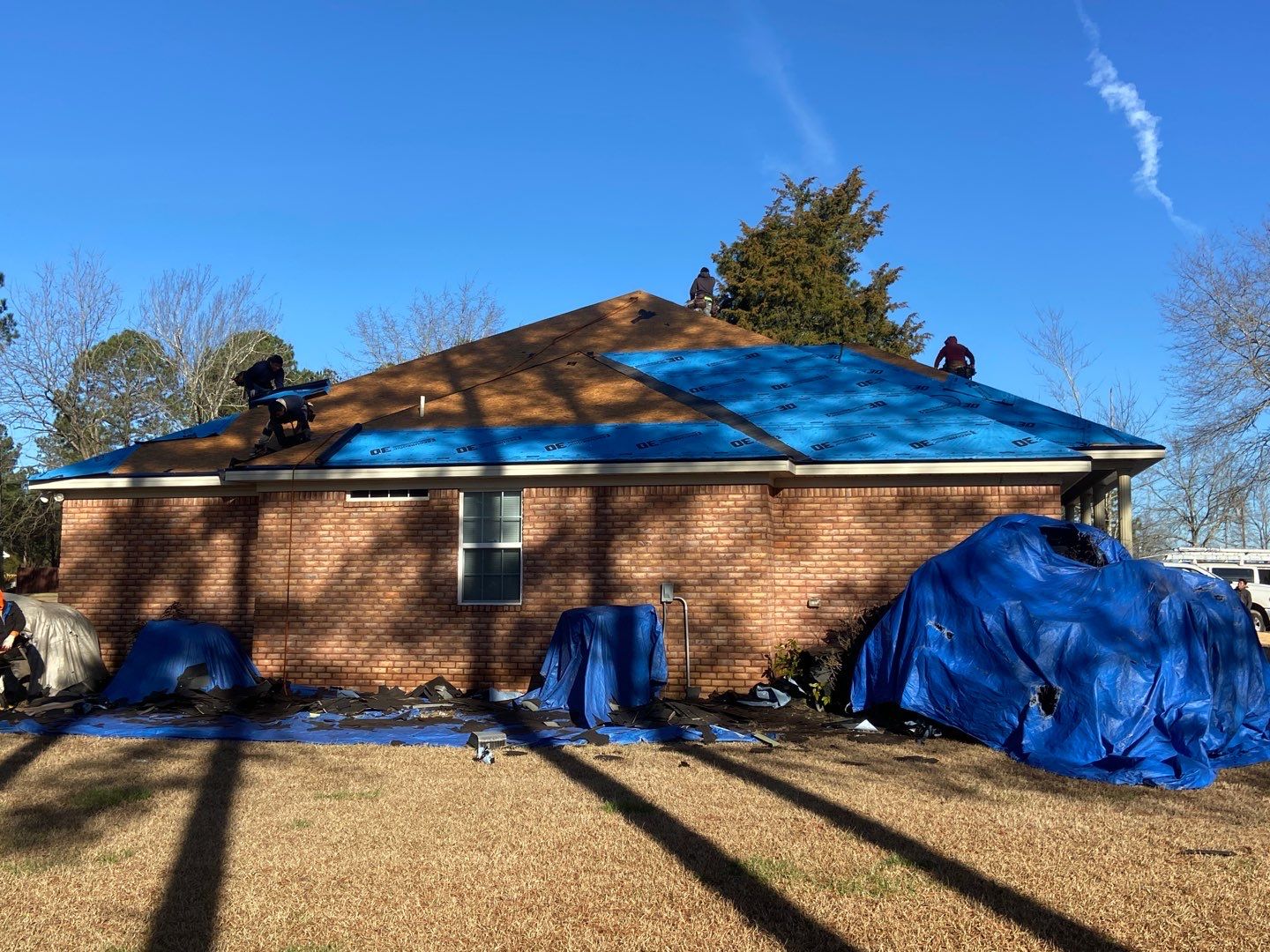 Residential Roofing Installation using Owens Corning by Inspector Roofing and Restoration