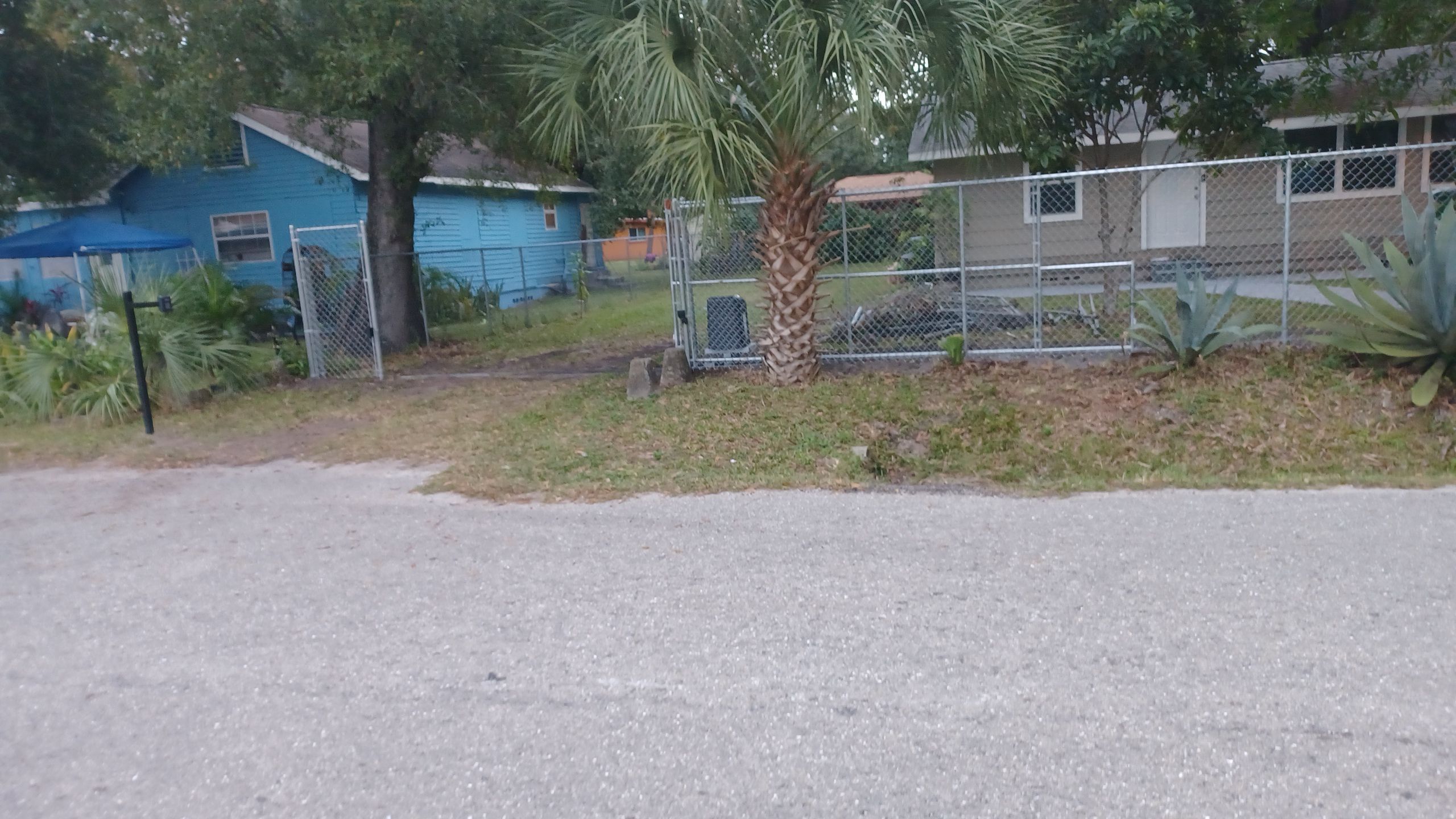 Palmetto, FL Galvanized Chain-link Fence with Lift Master Gate Operator  by Asap fence and gates, LLC