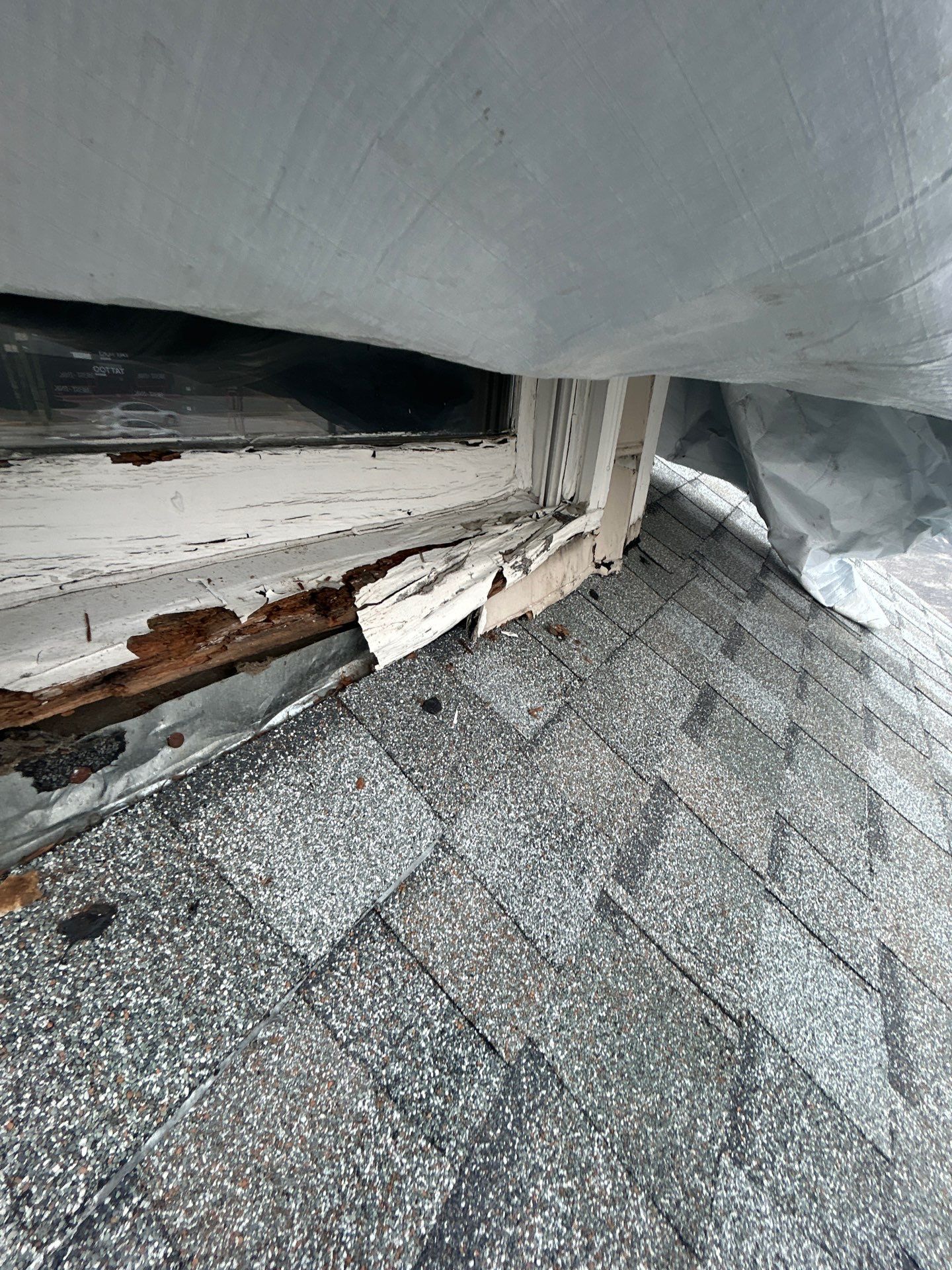 Exterior Damage using Inspection by Karcher Roofing & Construction
