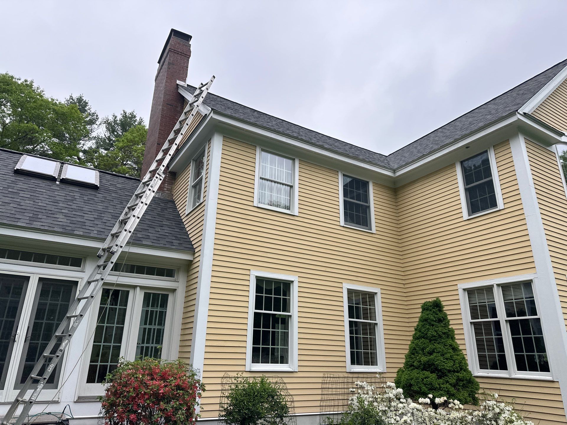 Roof Replacement with Owens Corning Shingles and Copper Flashing by Mighty Dog Roofing of Greater Middlesex County