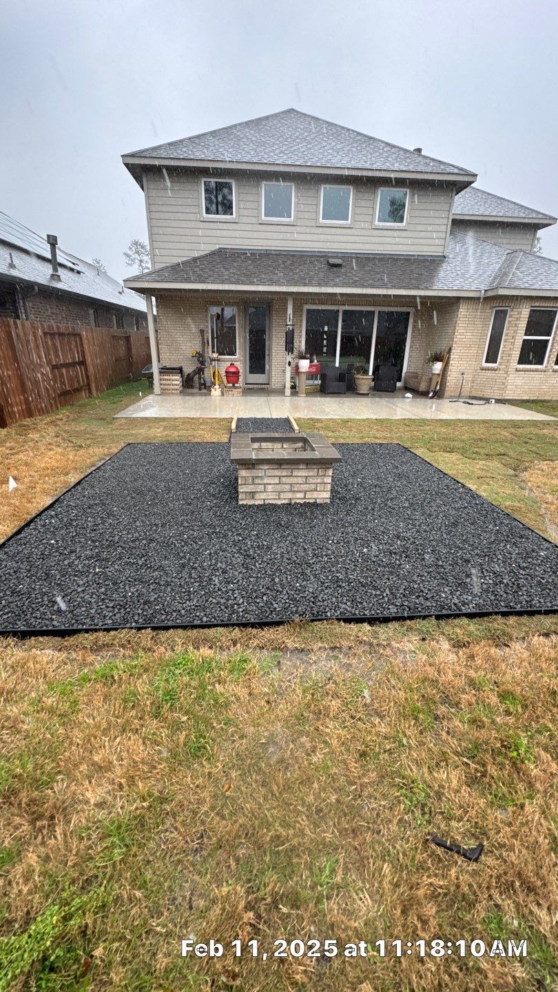 🔥✨ Mrs. Kim’s Patio Extension & Fire Pit Retreat by Texas Urban Elements