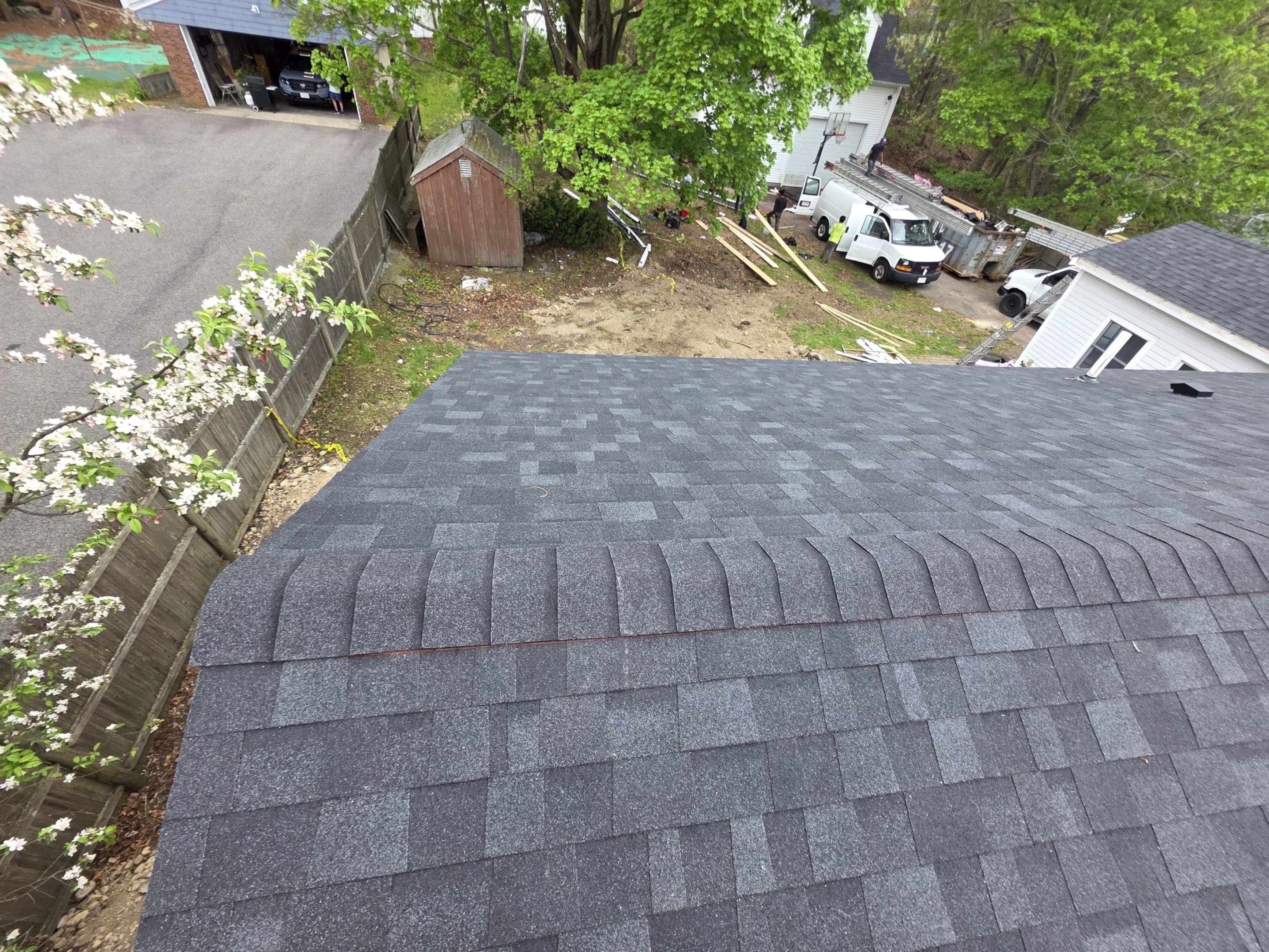 Two-Structure Roof Replacement – Owens Corning Duration, Onyx Black by JOHNNYS PRO
