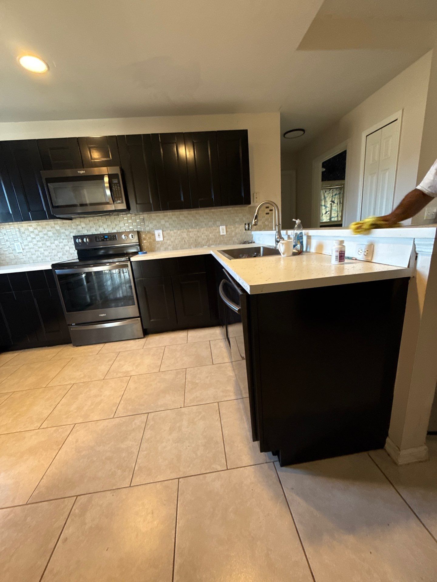 Cabinet Repaint by Fresh Coat Painters