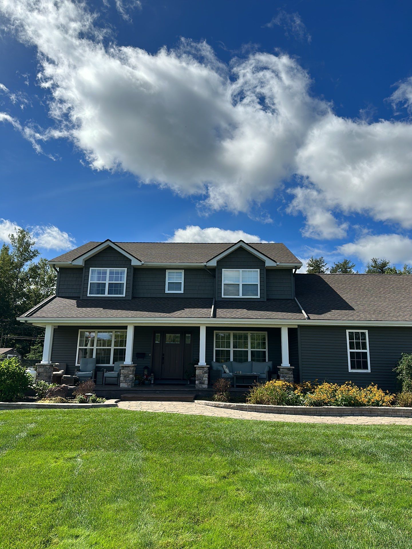 Residential Roofing Installation using Asphalt GAF HDZ by Artisan Roofing & Home Improvements Inc.